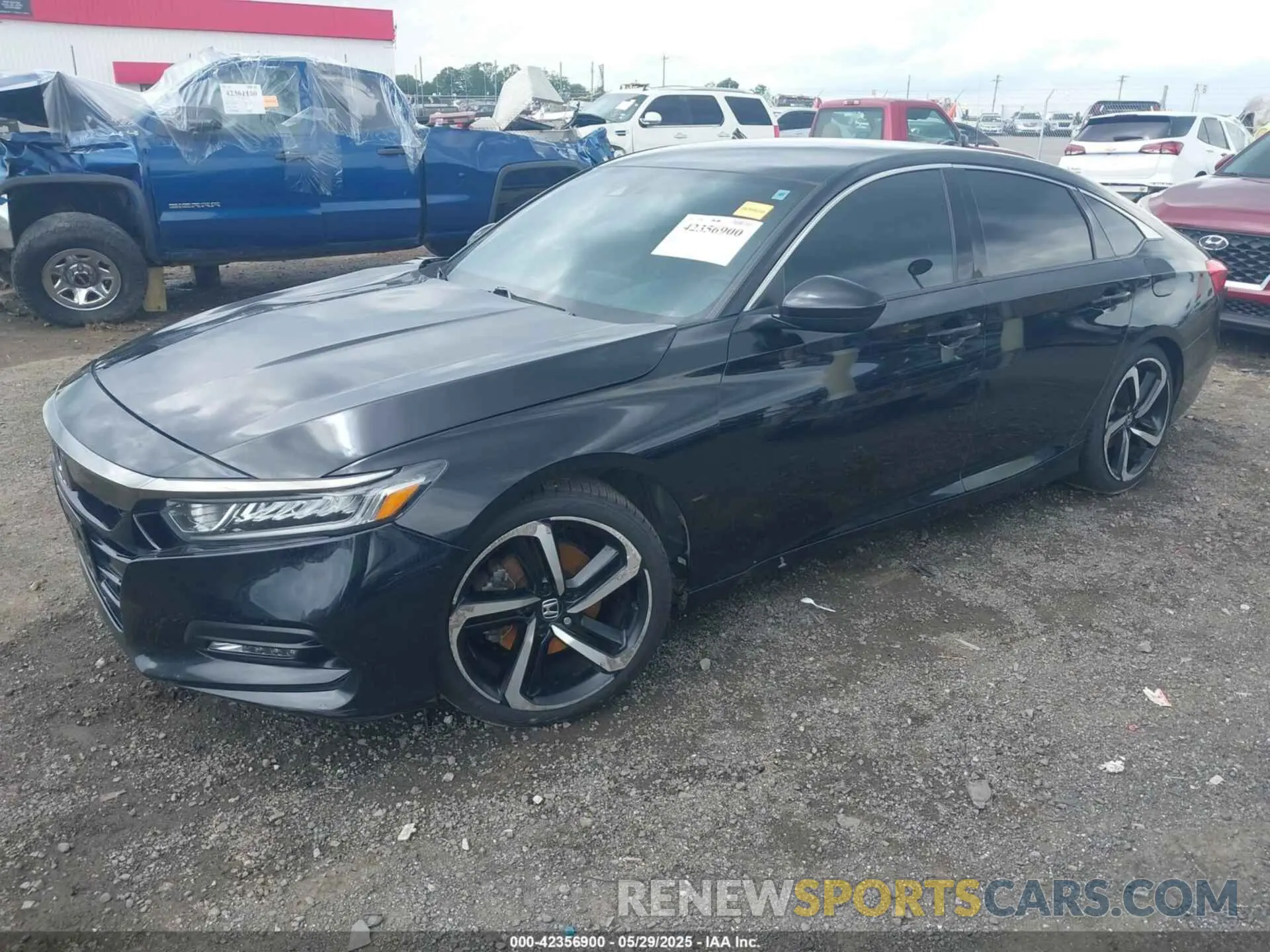 2 Photograph of a damaged car 1HGCV1F31KA016633 HONDA ACCORD 2019