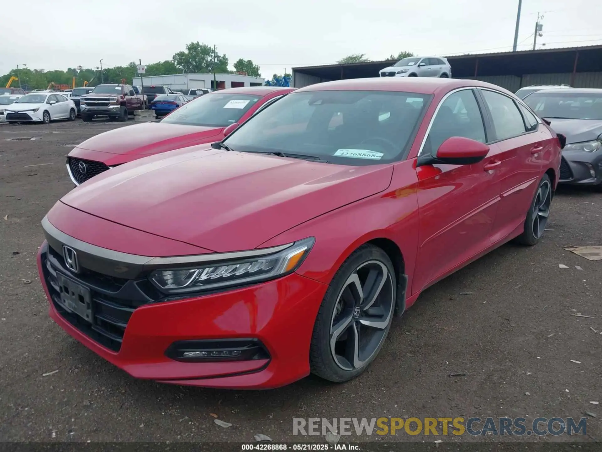 2 Photograph of a damaged car 1HGCV1F31KA020634 HONDA ACCORD 2019