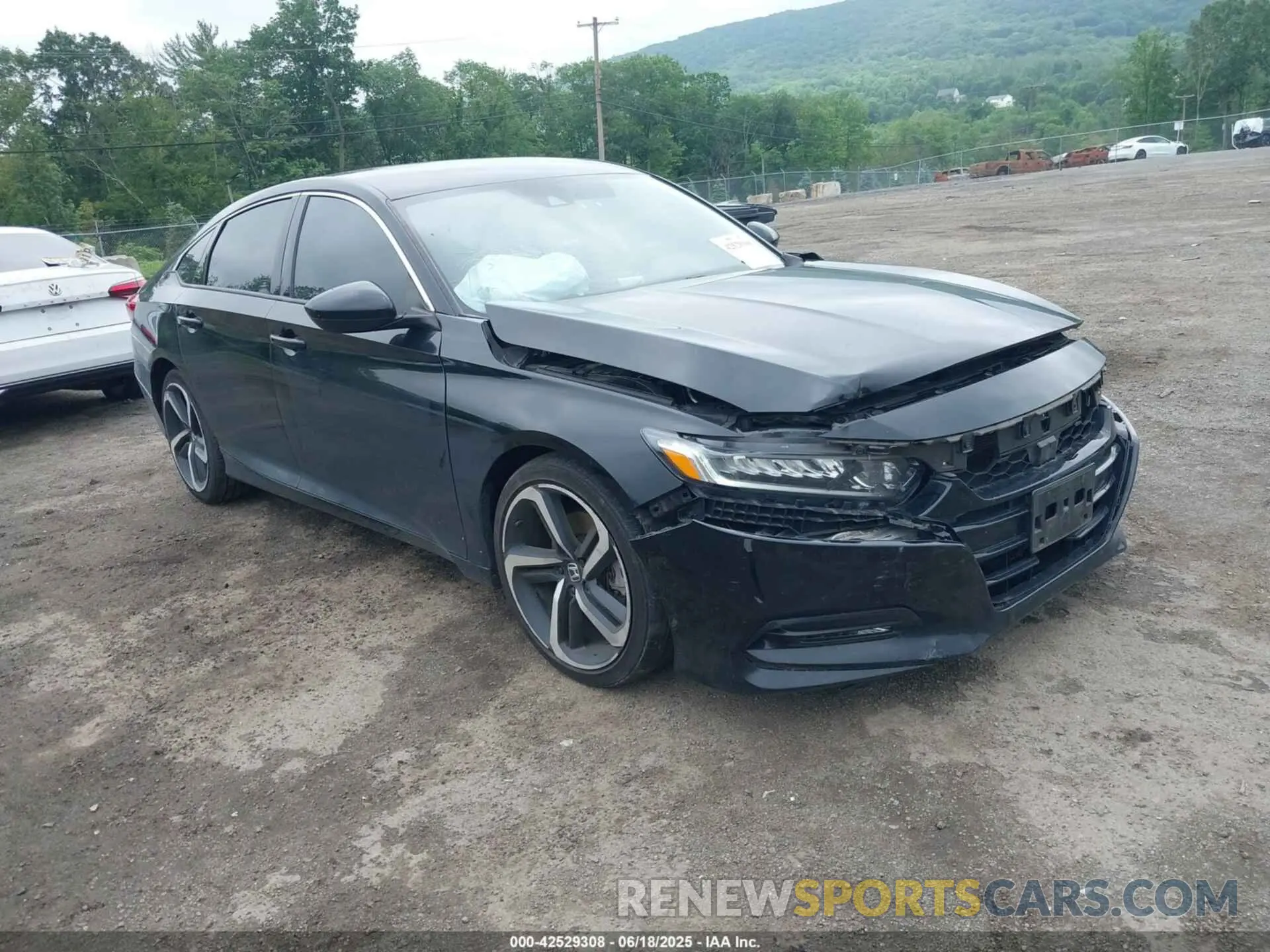 1 Photograph of a damaged car 1HGCV1F31KA026918 HONDA ACCORD 2019