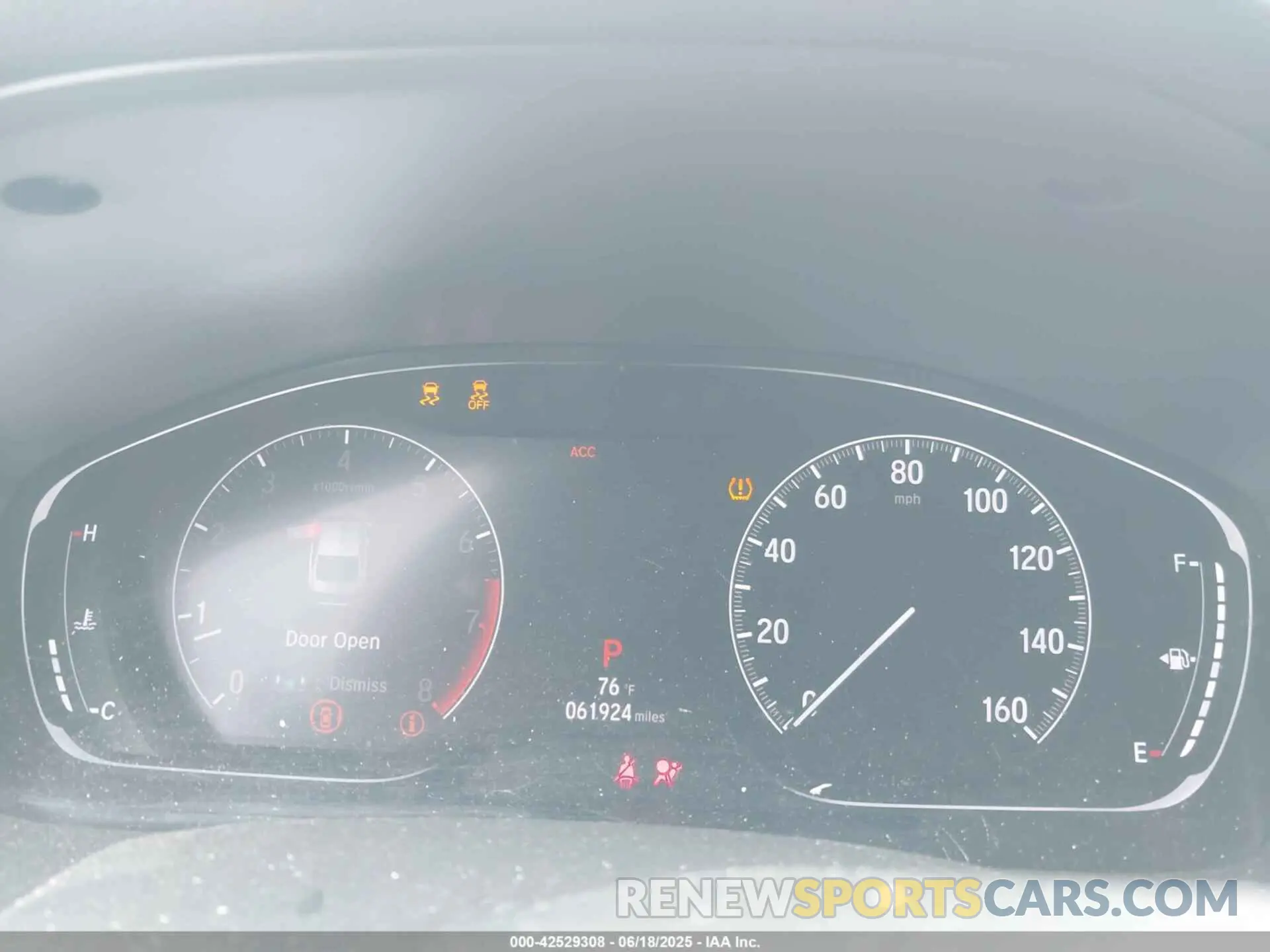7 Photograph of a damaged car 1HGCV1F31KA026918 HONDA ACCORD 2019