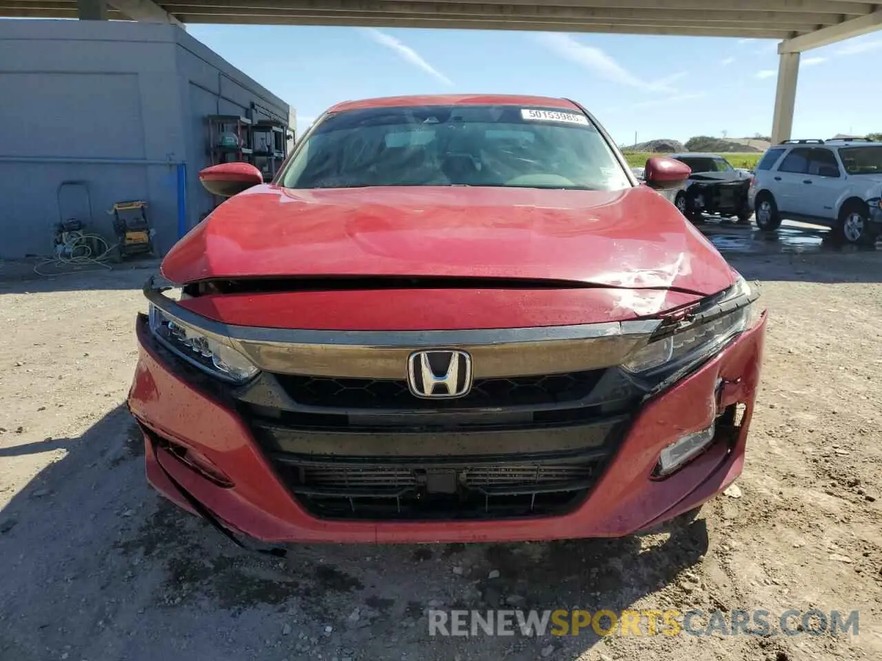 5 Photograph of a damaged car 1HGCV1F31KA027017 HONDA ACCORD 2019