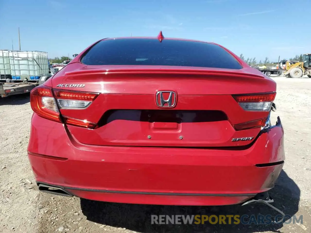 6 Photograph of a damaged car 1HGCV1F31KA027017 HONDA ACCORD 2019