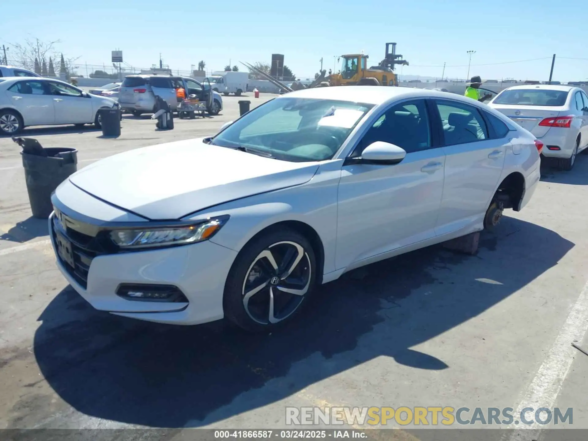 2 Photograph of a damaged car 1HGCV1F31KA031584 HONDA ACCORD 2019