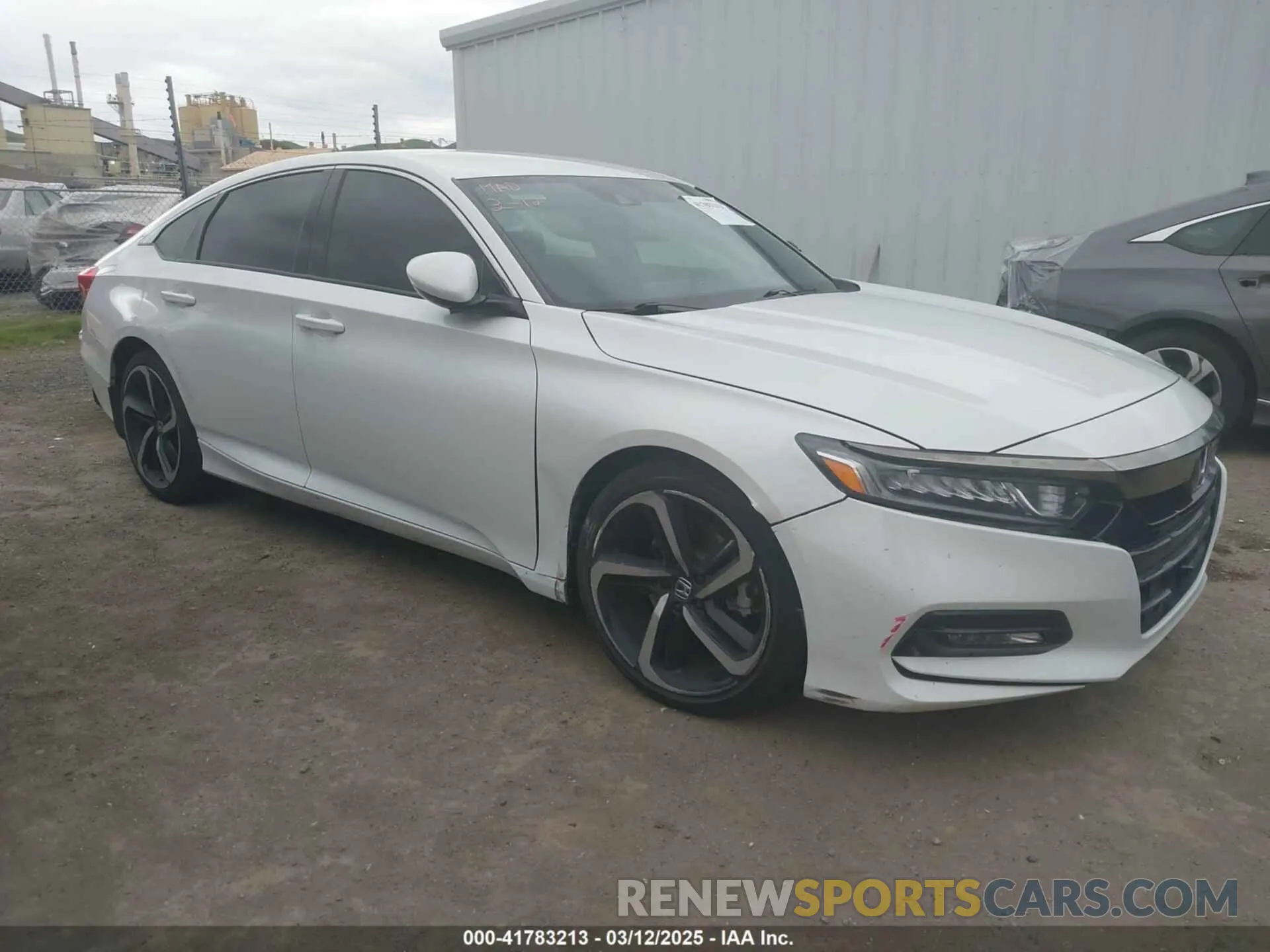 1 Photograph of a damaged car 1HGCV1F31KA032511 HONDA ACCORD 2019