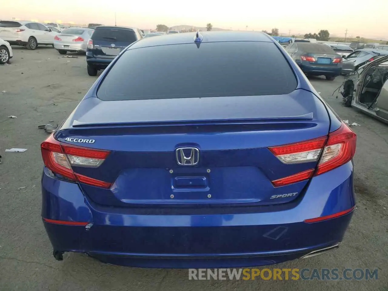 6 Photograph of a damaged car 1HGCV1F31KA034047 HONDA ACCORD 2019