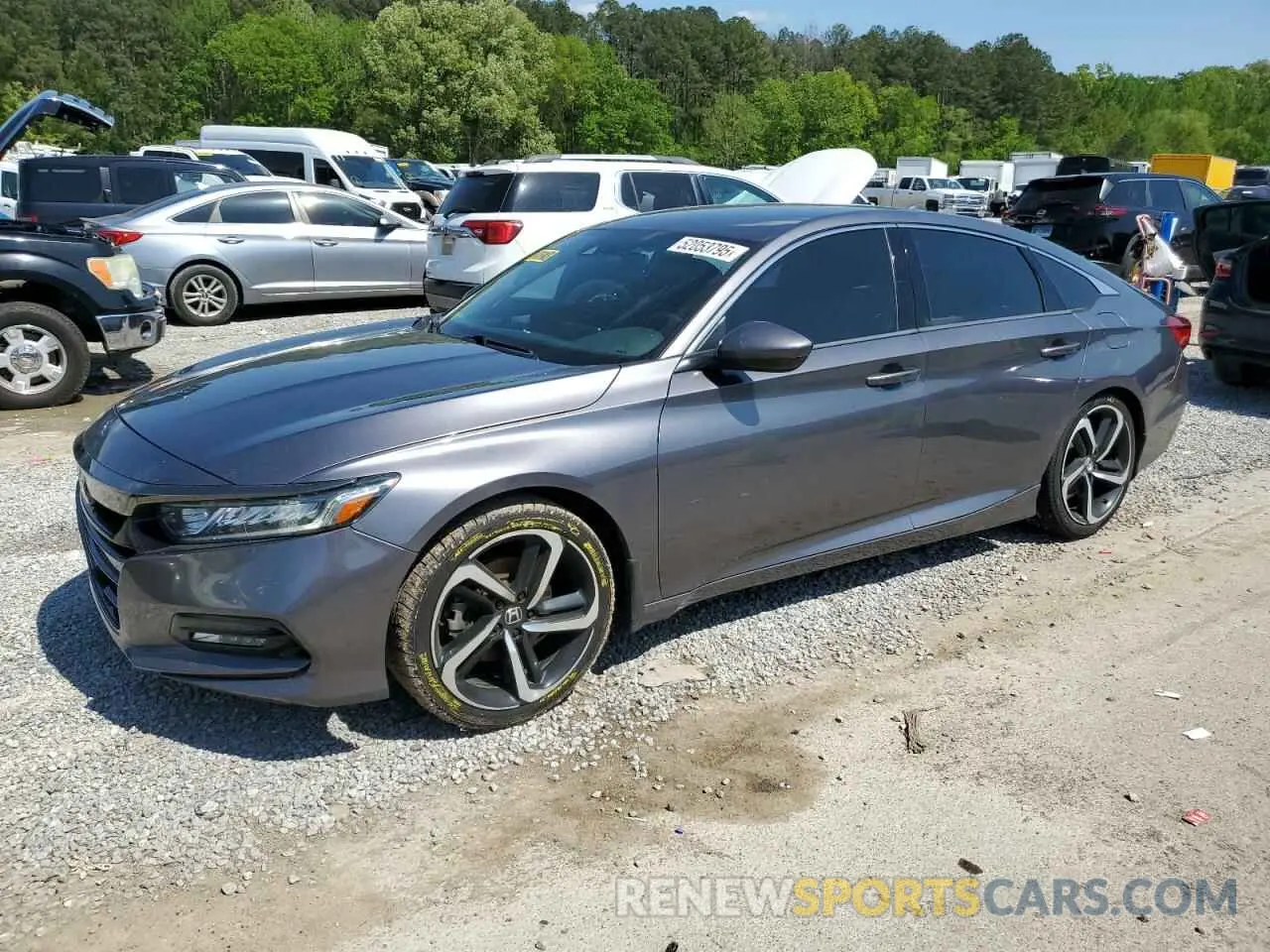 1 Photograph of a damaged car 1HGCV1F31KA080588 HONDA ACCORD 2019