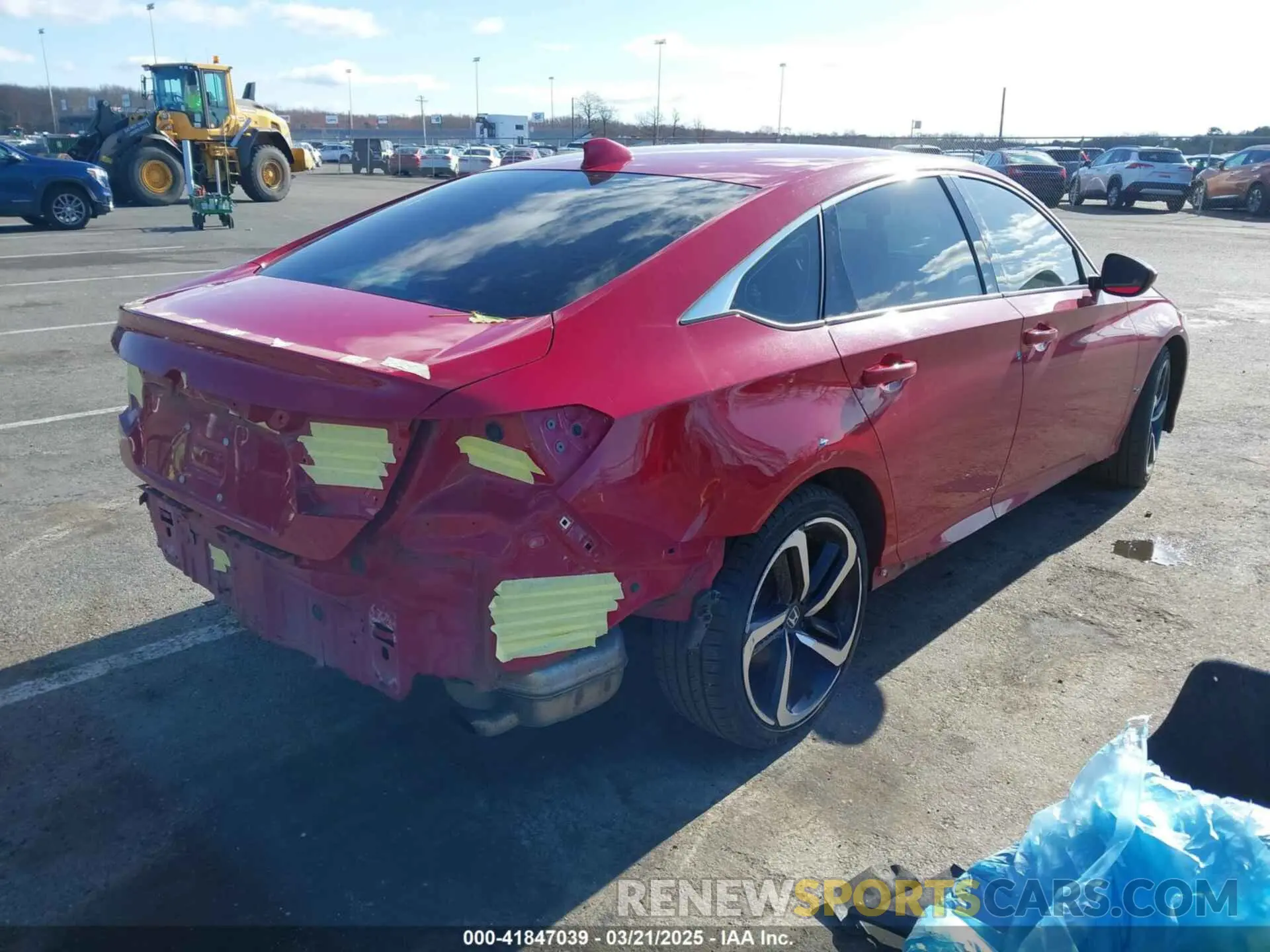 4 Photograph of a damaged car 1HGCV1F31KA084897 HONDA ACCORD 2019