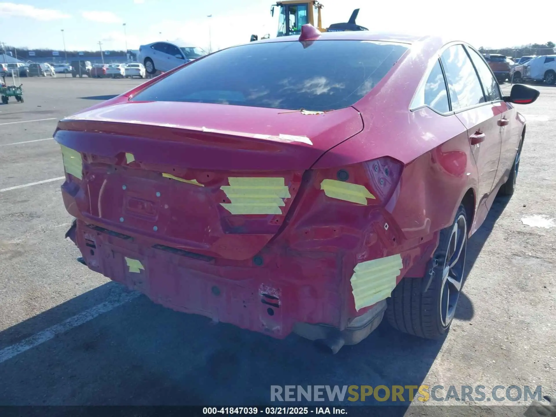 6 Photograph of a damaged car 1HGCV1F31KA084897 HONDA ACCORD 2019