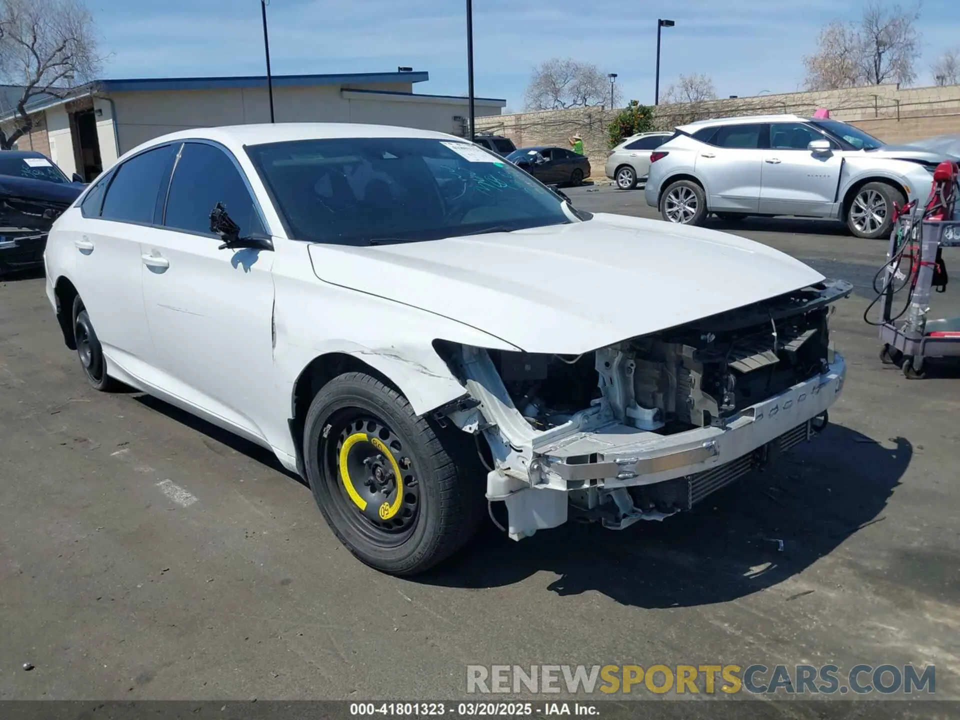 1 Photograph of a damaged car 1HGCV1F31KA086357 HONDA ACCORD 2019