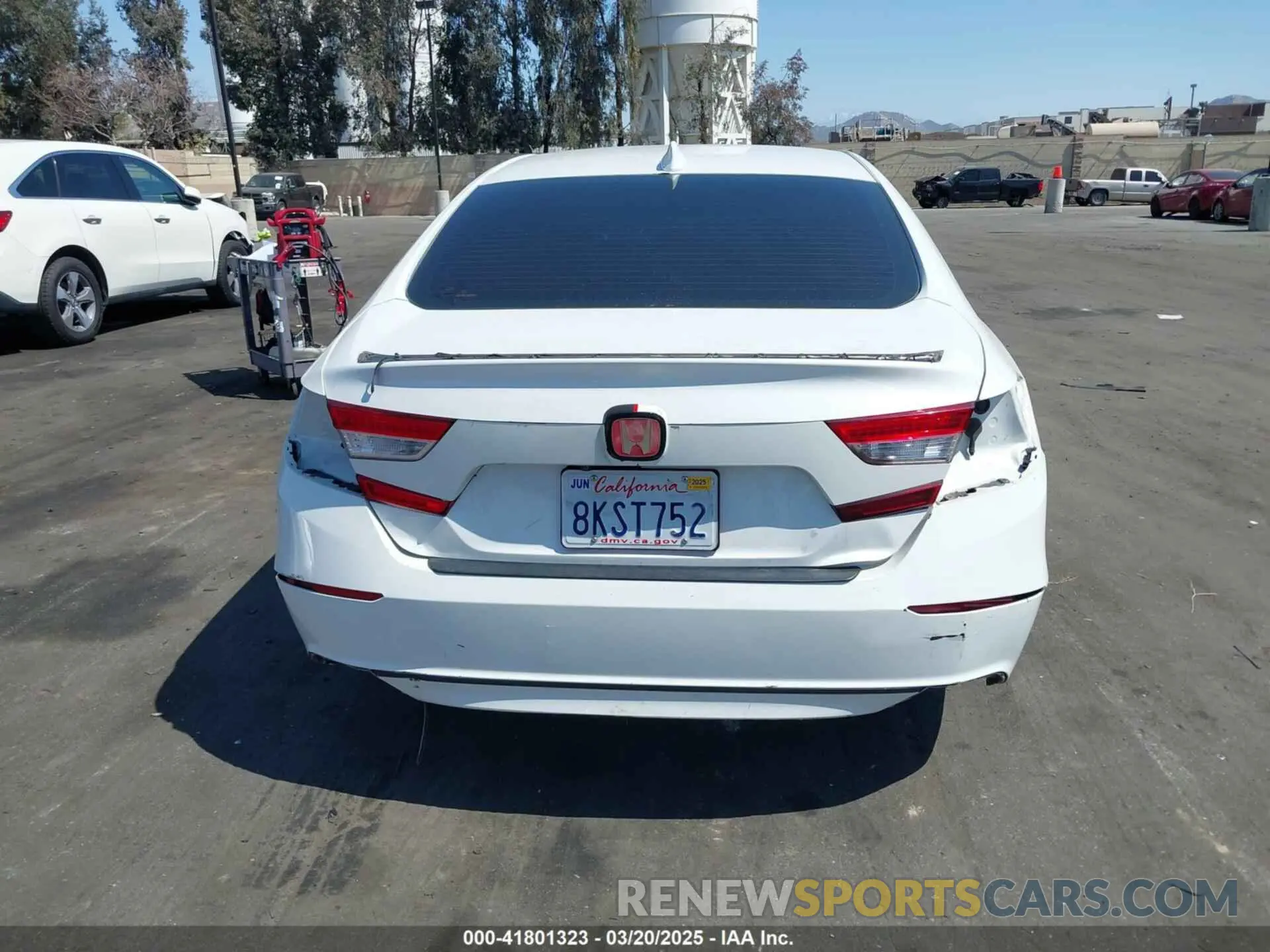 16 Photograph of a damaged car 1HGCV1F31KA086357 HONDA ACCORD 2019