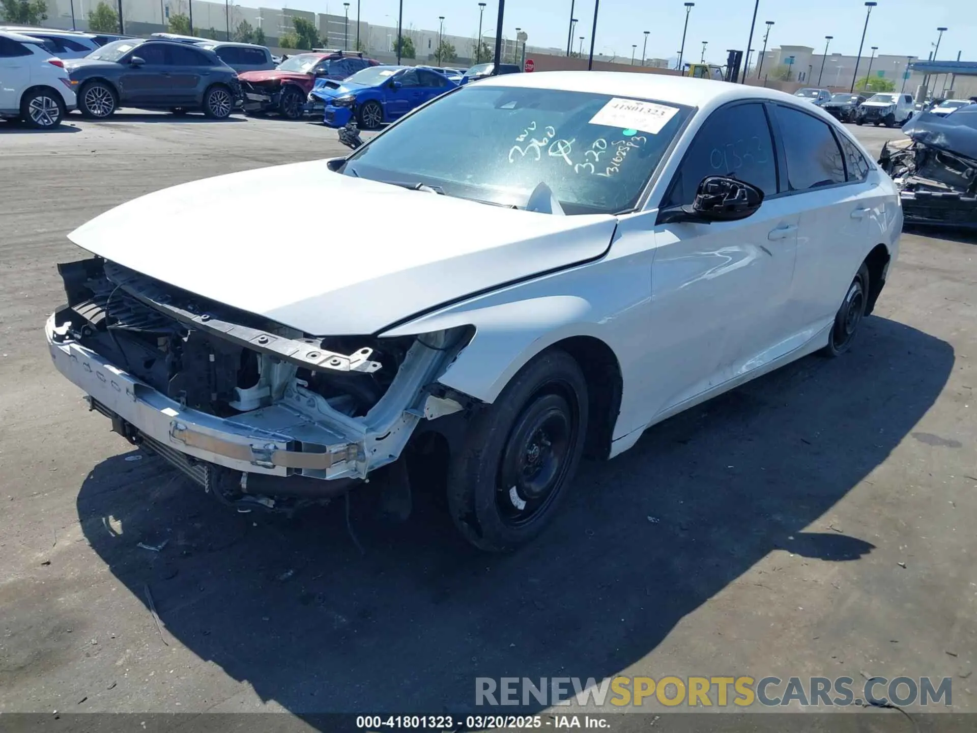 2 Photograph of a damaged car 1HGCV1F31KA086357 HONDA ACCORD 2019