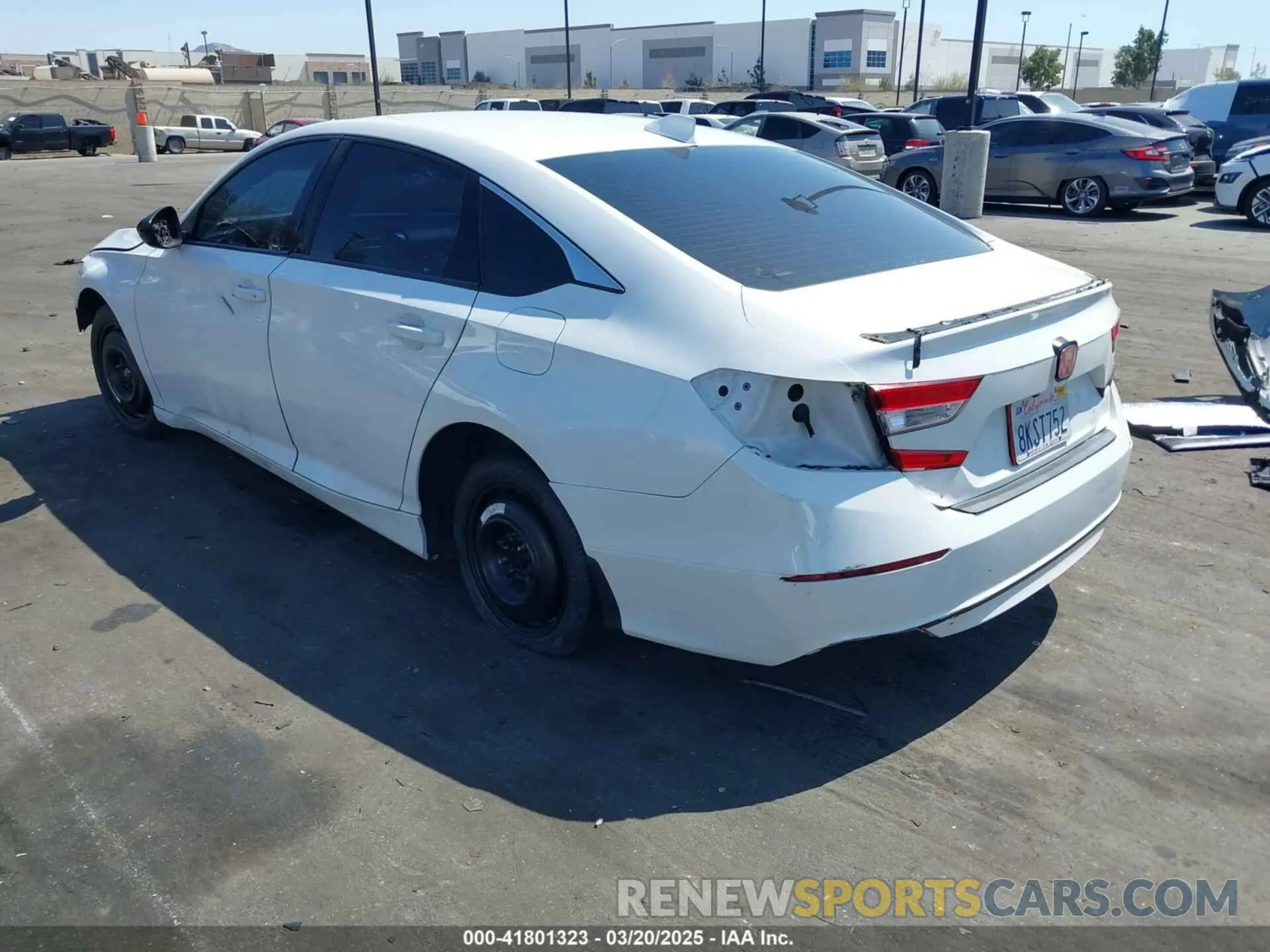 3 Photograph of a damaged car 1HGCV1F31KA086357 HONDA ACCORD 2019