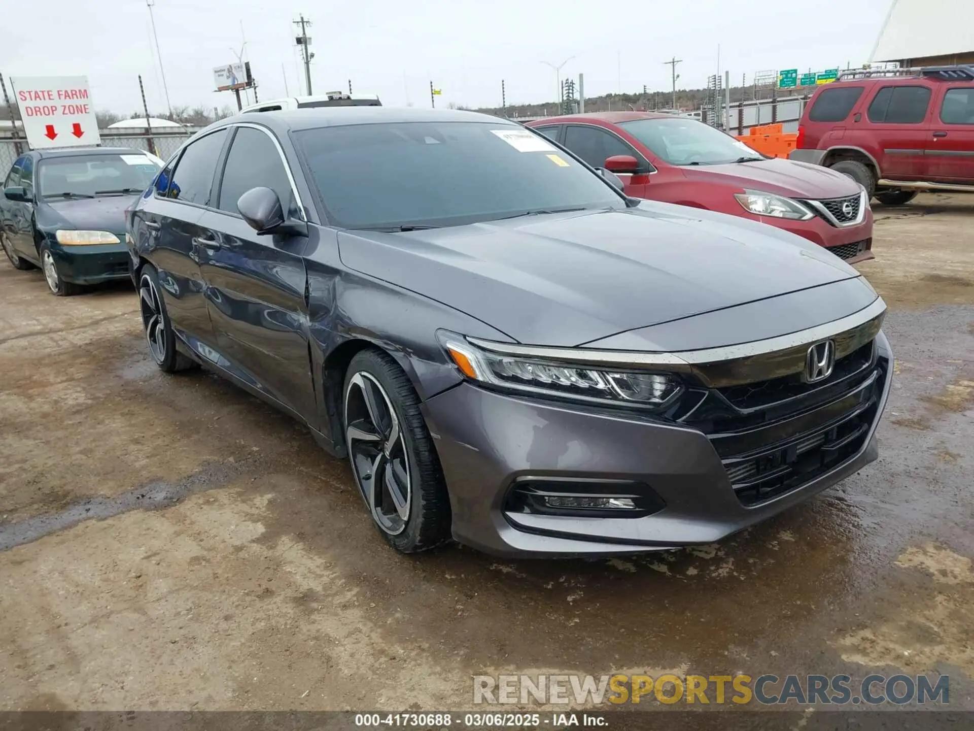 1 Photograph of a damaged car 1HGCV1F31KA103187 HONDA ACCORD 2019