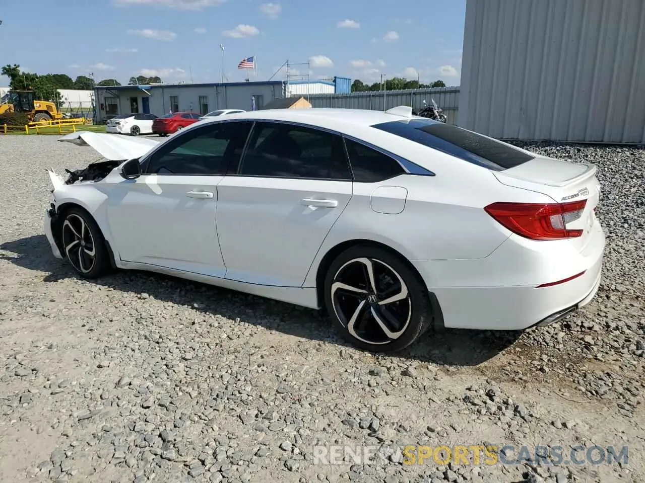 2 Photograph of a damaged car 1HGCV1F31KA107045 HONDA ACCORD 2019