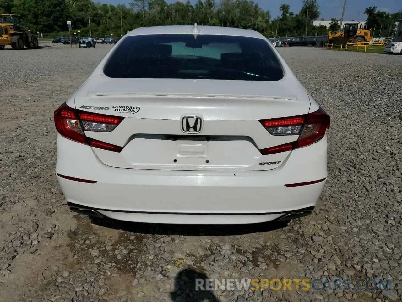 6 Photograph of a damaged car 1HGCV1F31KA107045 HONDA ACCORD 2019