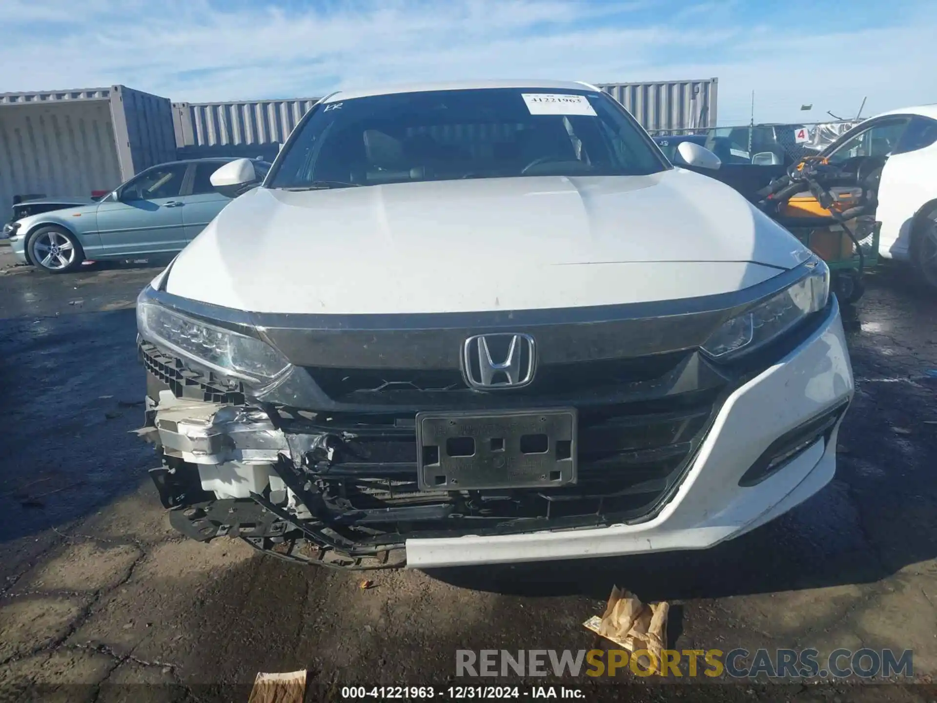 11 Photograph of a damaged car 1HGCV1F31KA124802 HONDA ACCORD 2019