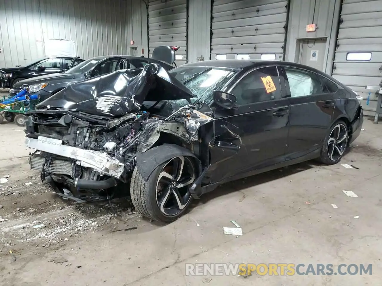 1 Photograph of a damaged car 1HGCV1F31KA126212 HONDA ACCORD 2019