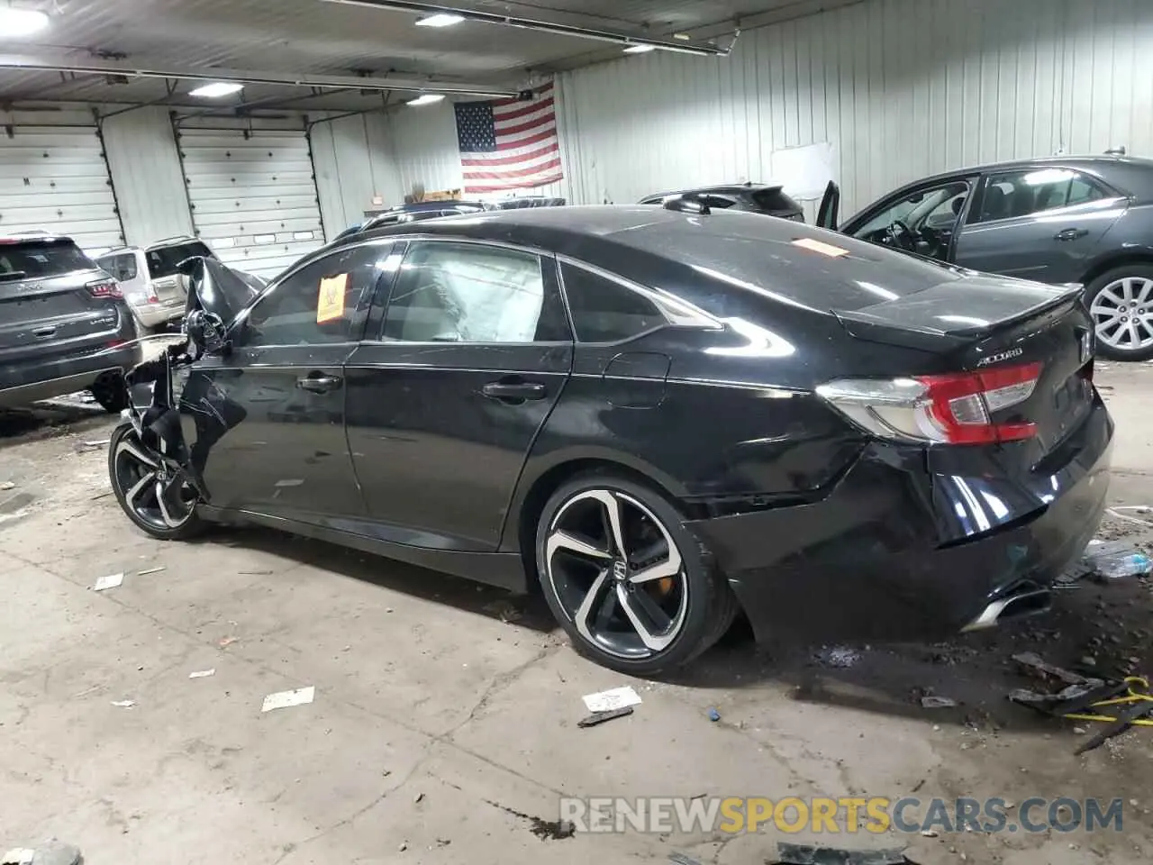 2 Photograph of a damaged car 1HGCV1F31KA126212 HONDA ACCORD 2019