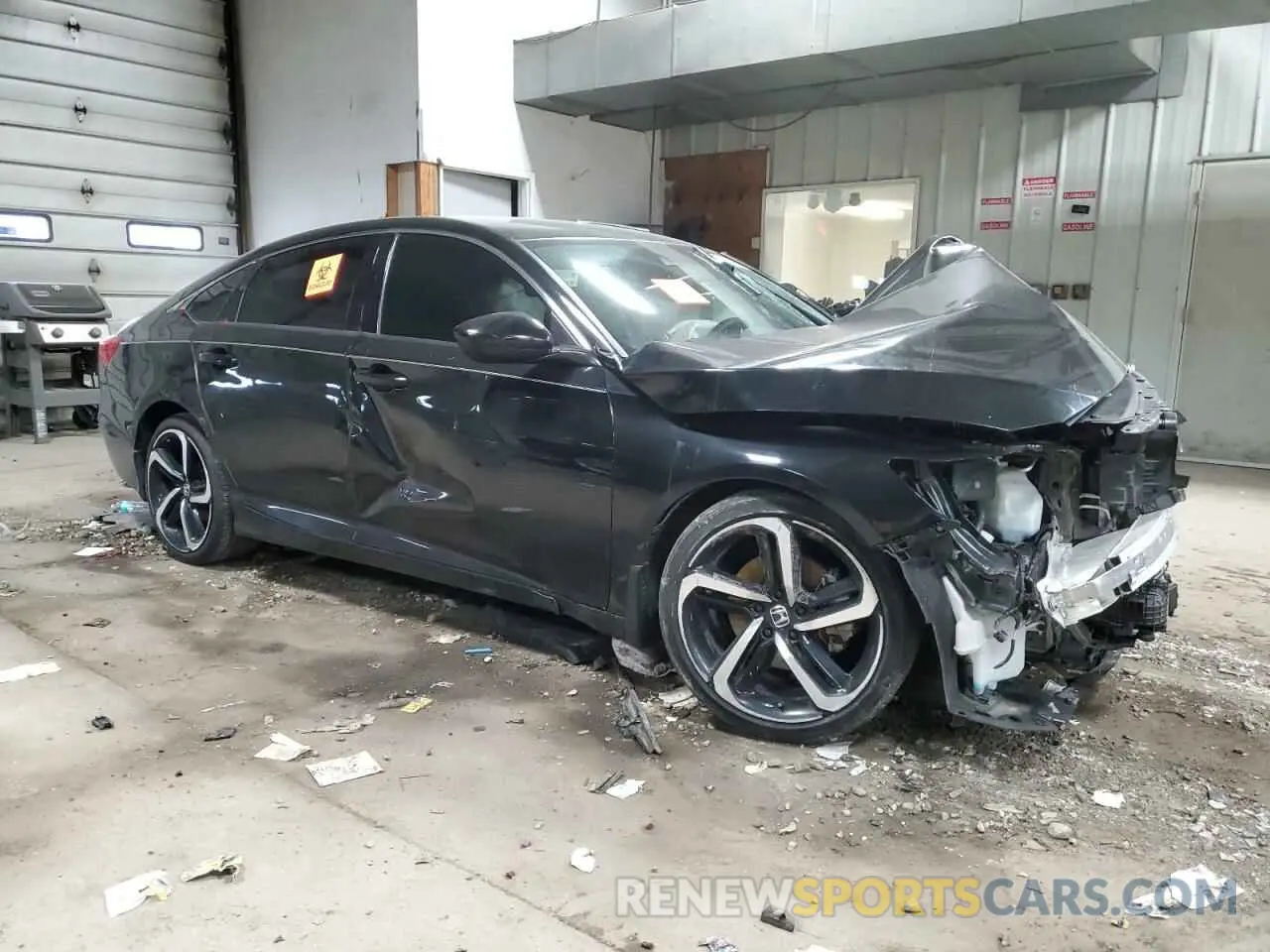 4 Photograph of a damaged car 1HGCV1F31KA126212 HONDA ACCORD 2019