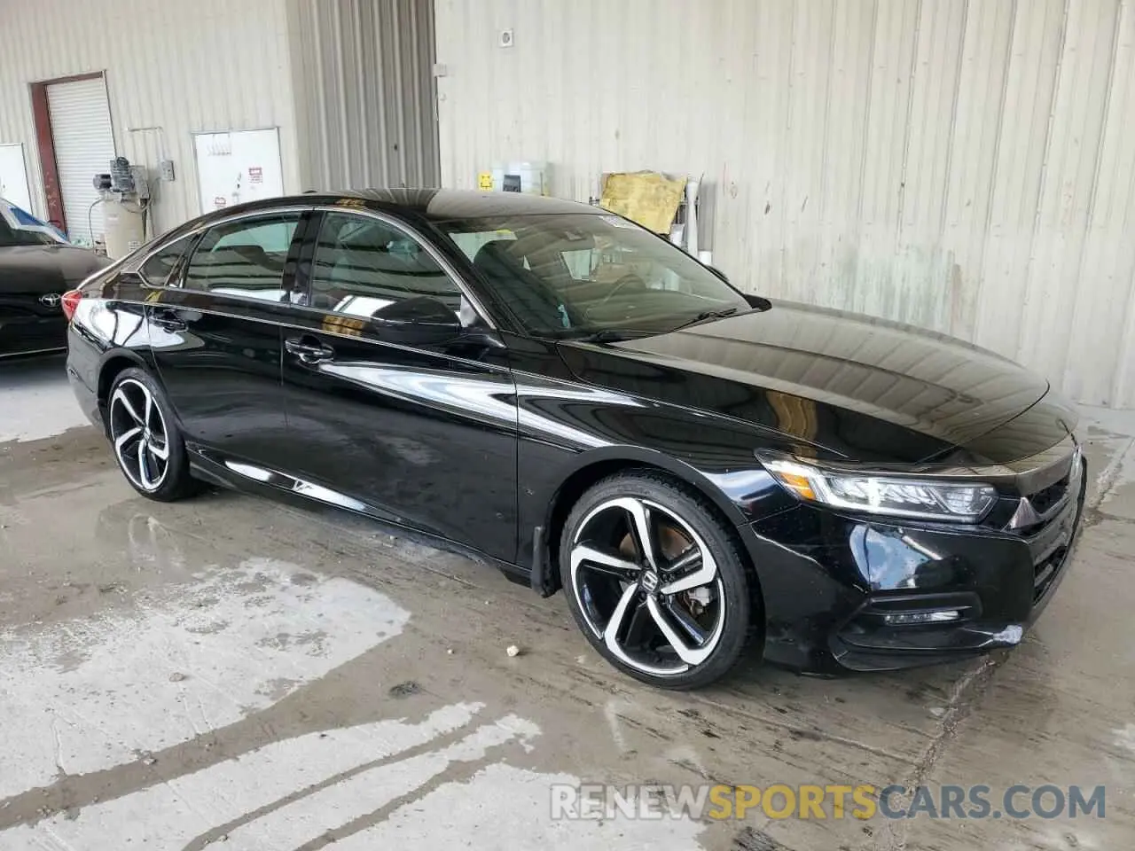 4 Photograph of a damaged car 1HGCV1F31KA155628 HONDA ACCORD 2019