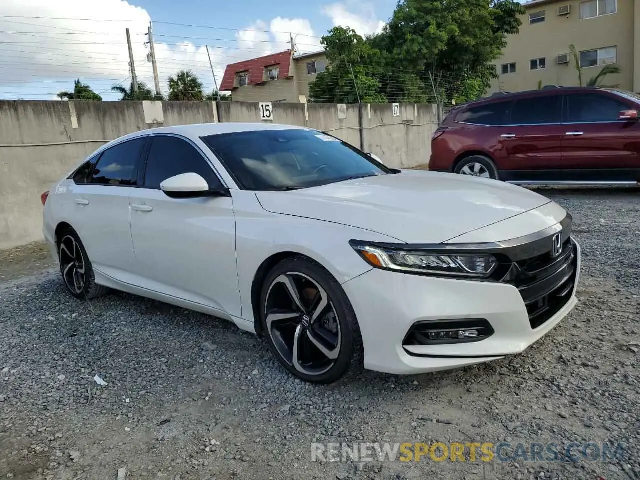 4 Photograph of a damaged car 1HGCV1F31KA155970 HONDA ACCORD 2019