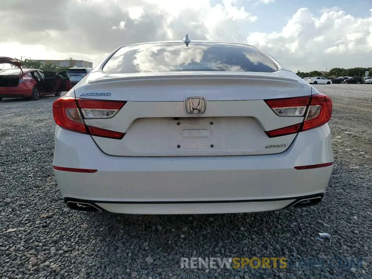 6 Photograph of a damaged car 1HGCV1F31KA155970 HONDA ACCORD 2019