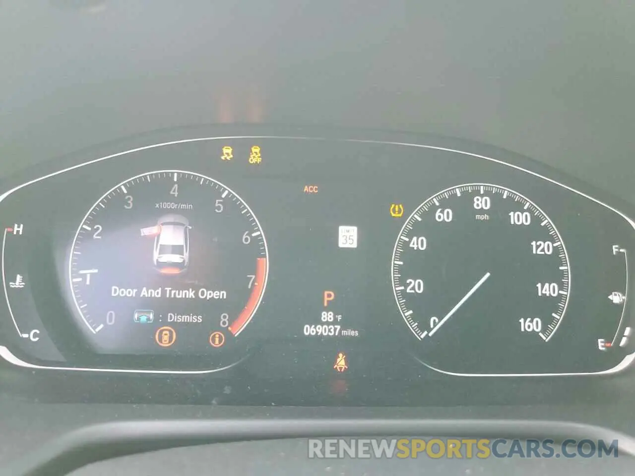 9 Photograph of a damaged car 1HGCV1F31KA155970 HONDA ACCORD 2019