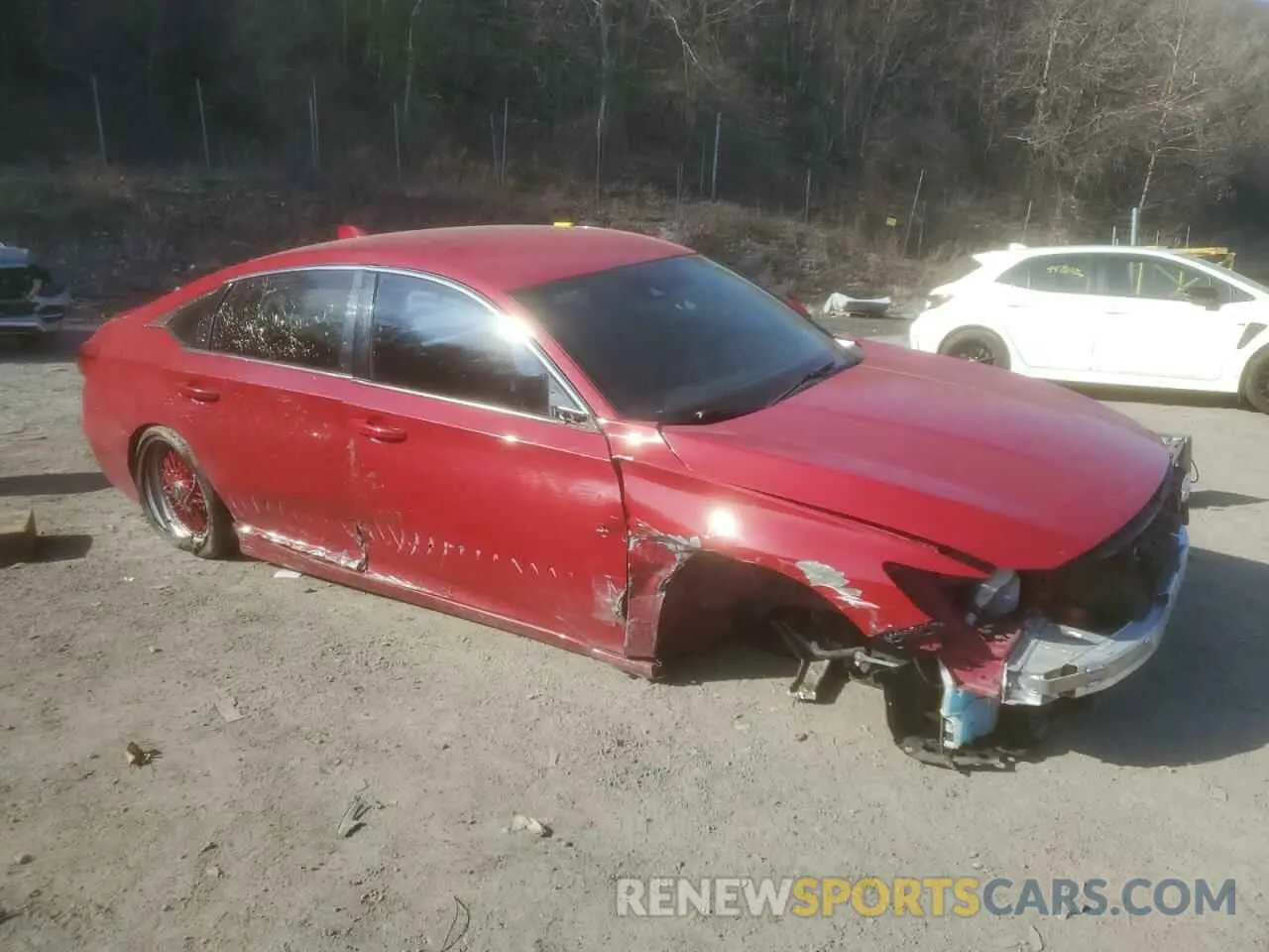 4 Photograph of a damaged car 1HGCV1F31KA159050 HONDA ACCORD 2019