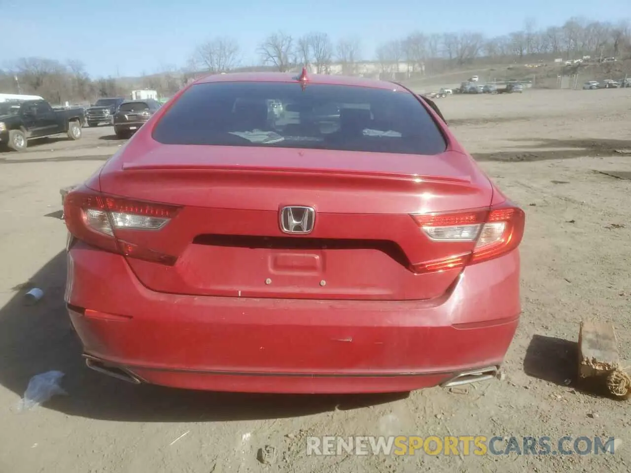 6 Photograph of a damaged car 1HGCV1F31KA159050 HONDA ACCORD 2019