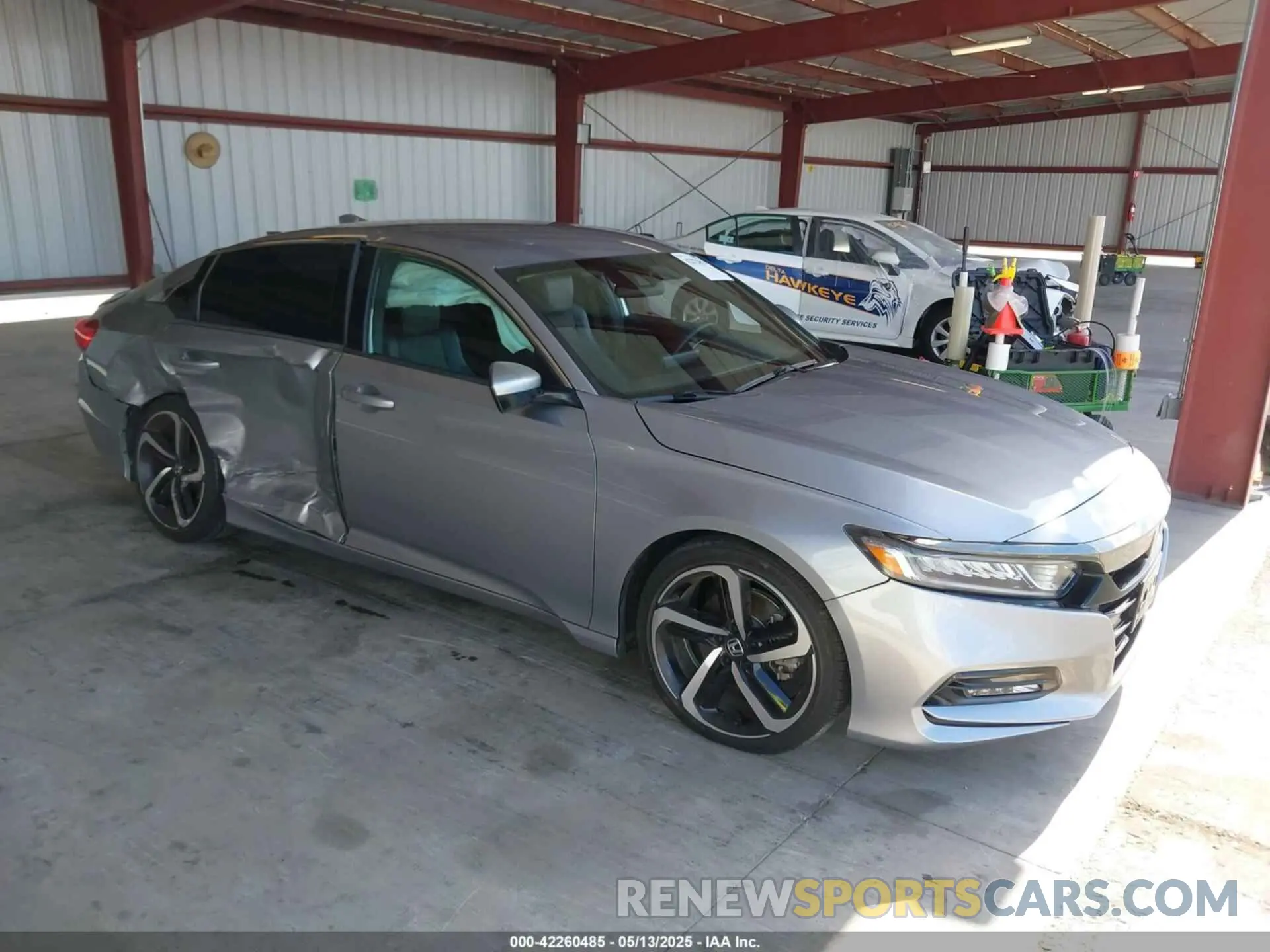 1 Photograph of a damaged car 1HGCV1F32KA003048 HONDA ACCORD 2019