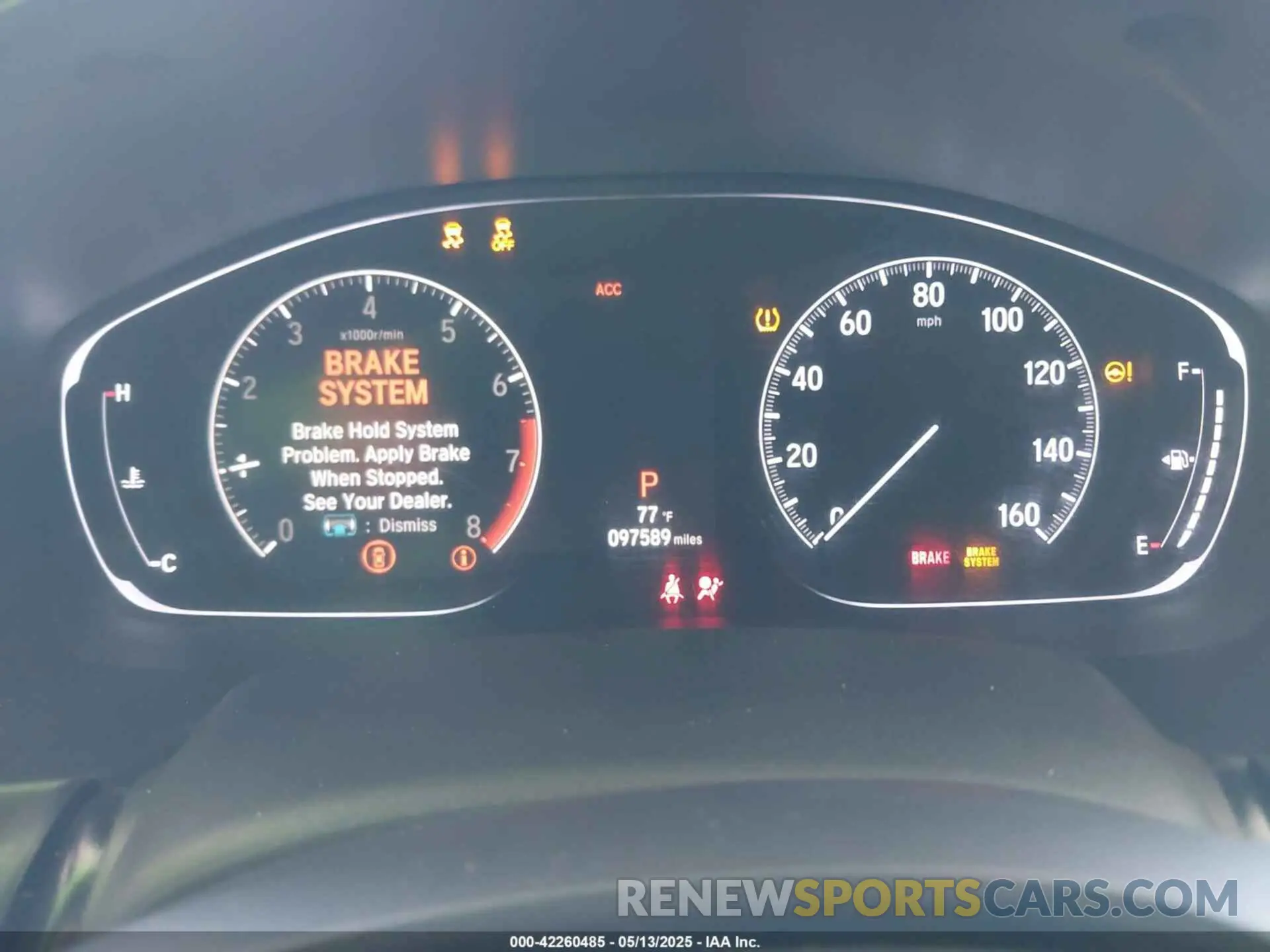7 Photograph of a damaged car 1HGCV1F32KA003048 HONDA ACCORD 2019