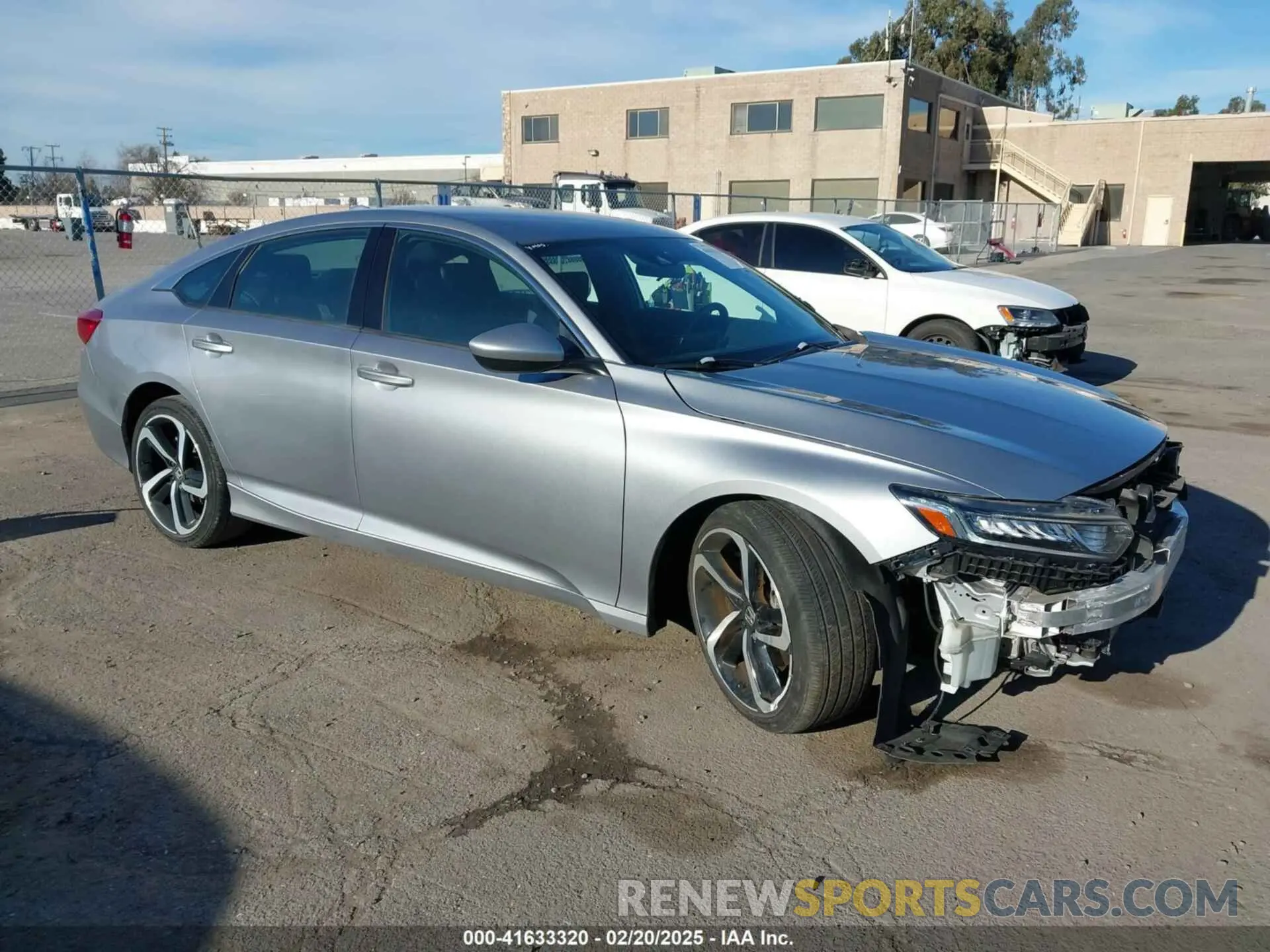1 Photograph of a damaged car 1HGCV1F32KA007861 HONDA ACCORD 2019