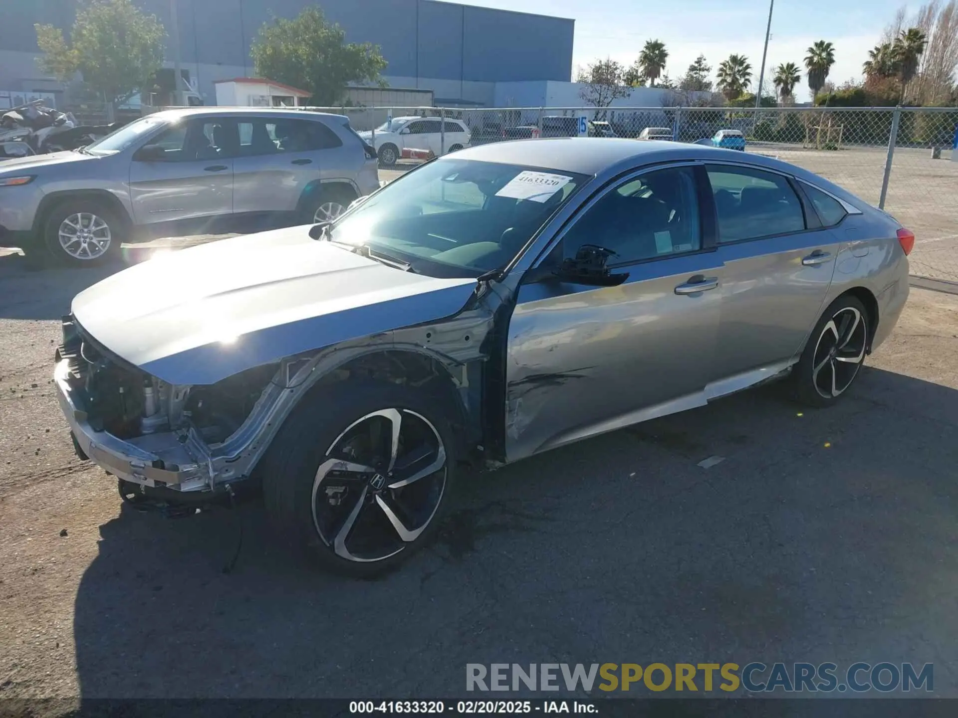 2 Photograph of a damaged car 1HGCV1F32KA007861 HONDA ACCORD 2019