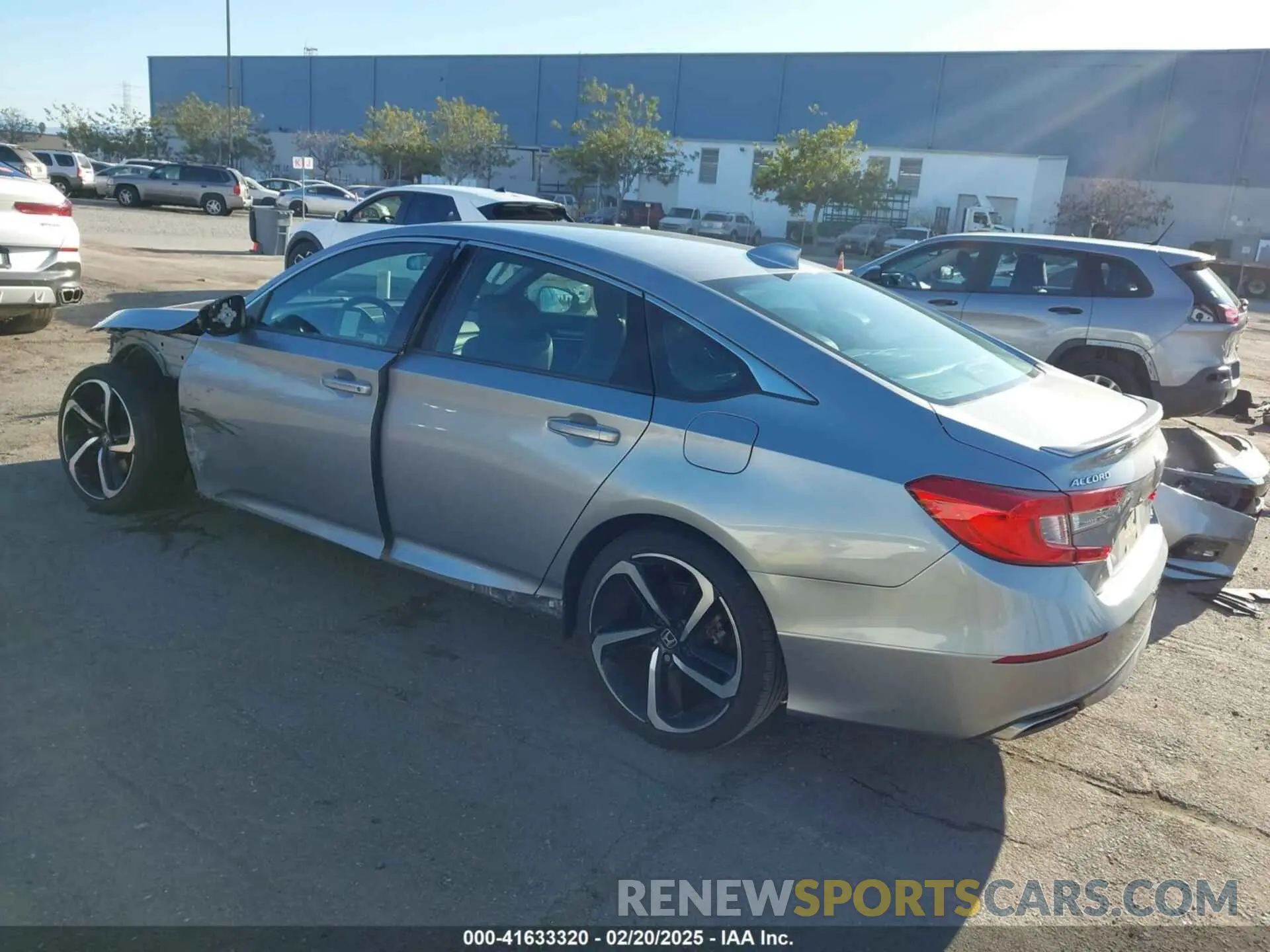 3 Photograph of a damaged car 1HGCV1F32KA007861 HONDA ACCORD 2019