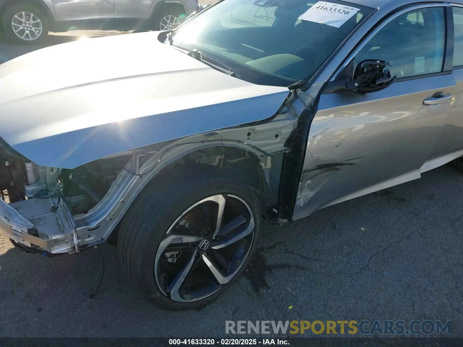 6 Photograph of a damaged car 1HGCV1F32KA007861 HONDA ACCORD 2019