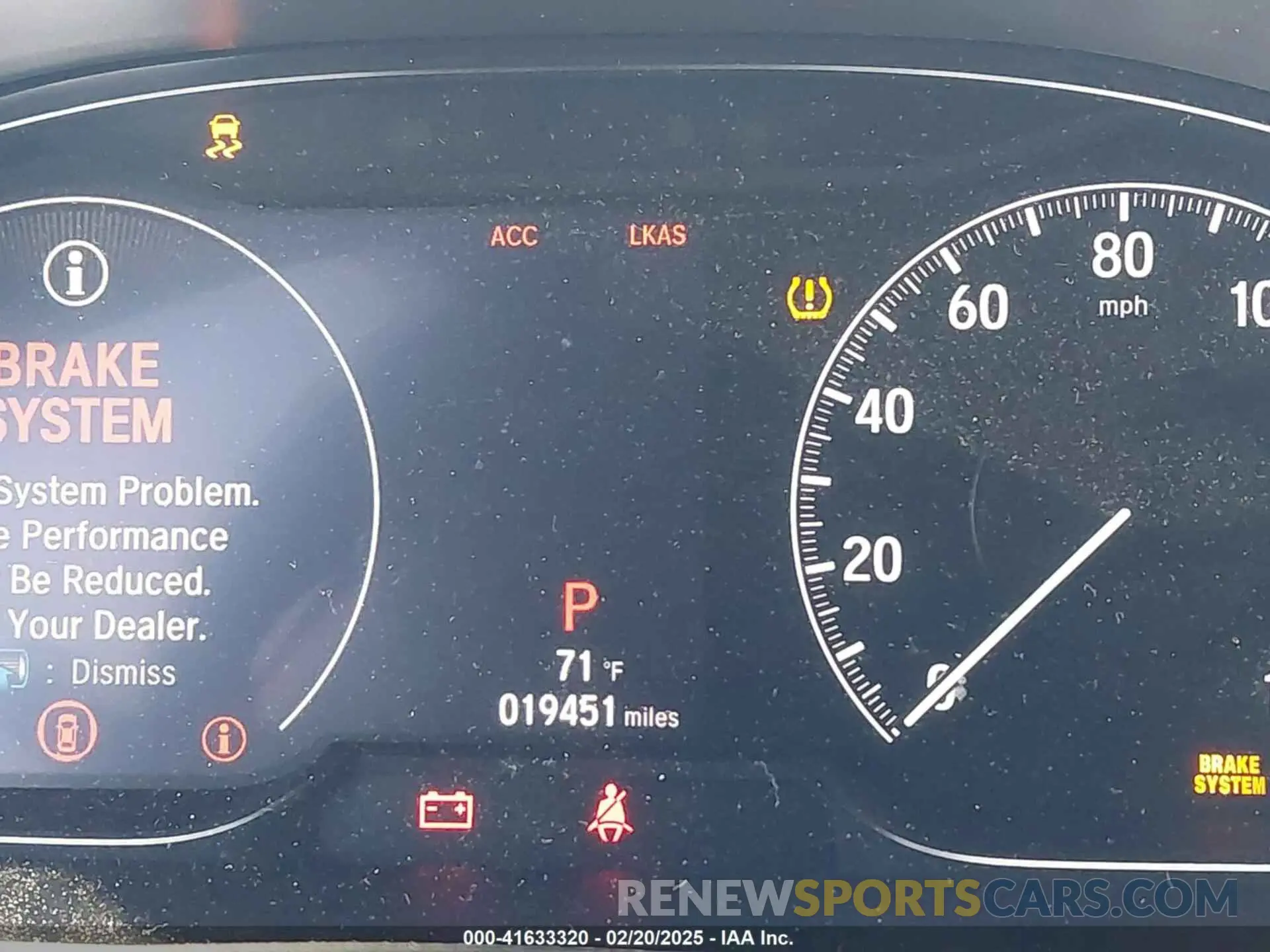 7 Photograph of a damaged car 1HGCV1F32KA007861 HONDA ACCORD 2019