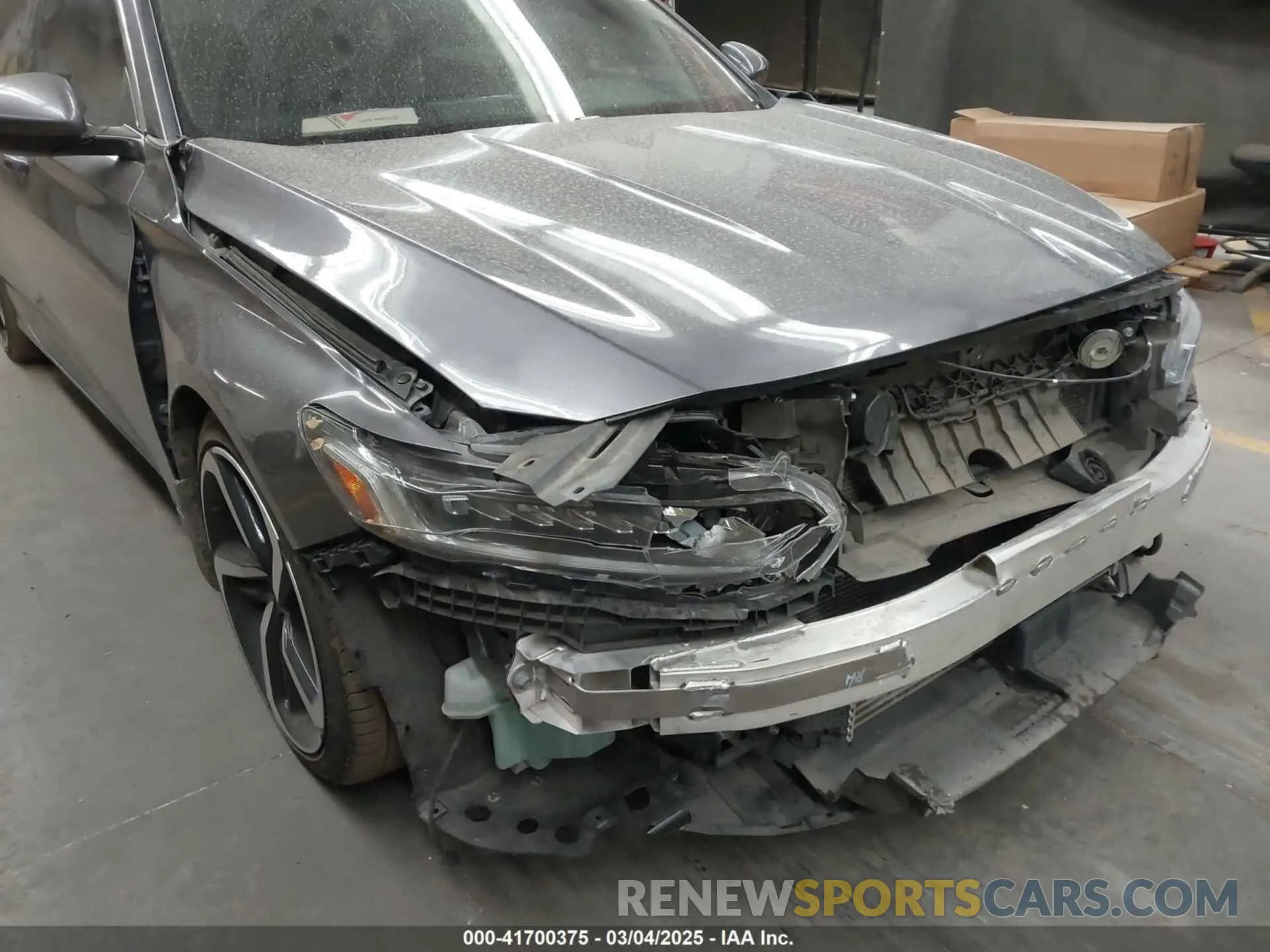6 Photograph of a damaged car 1HGCV1F32KA010405 HONDA ACCORD 2019