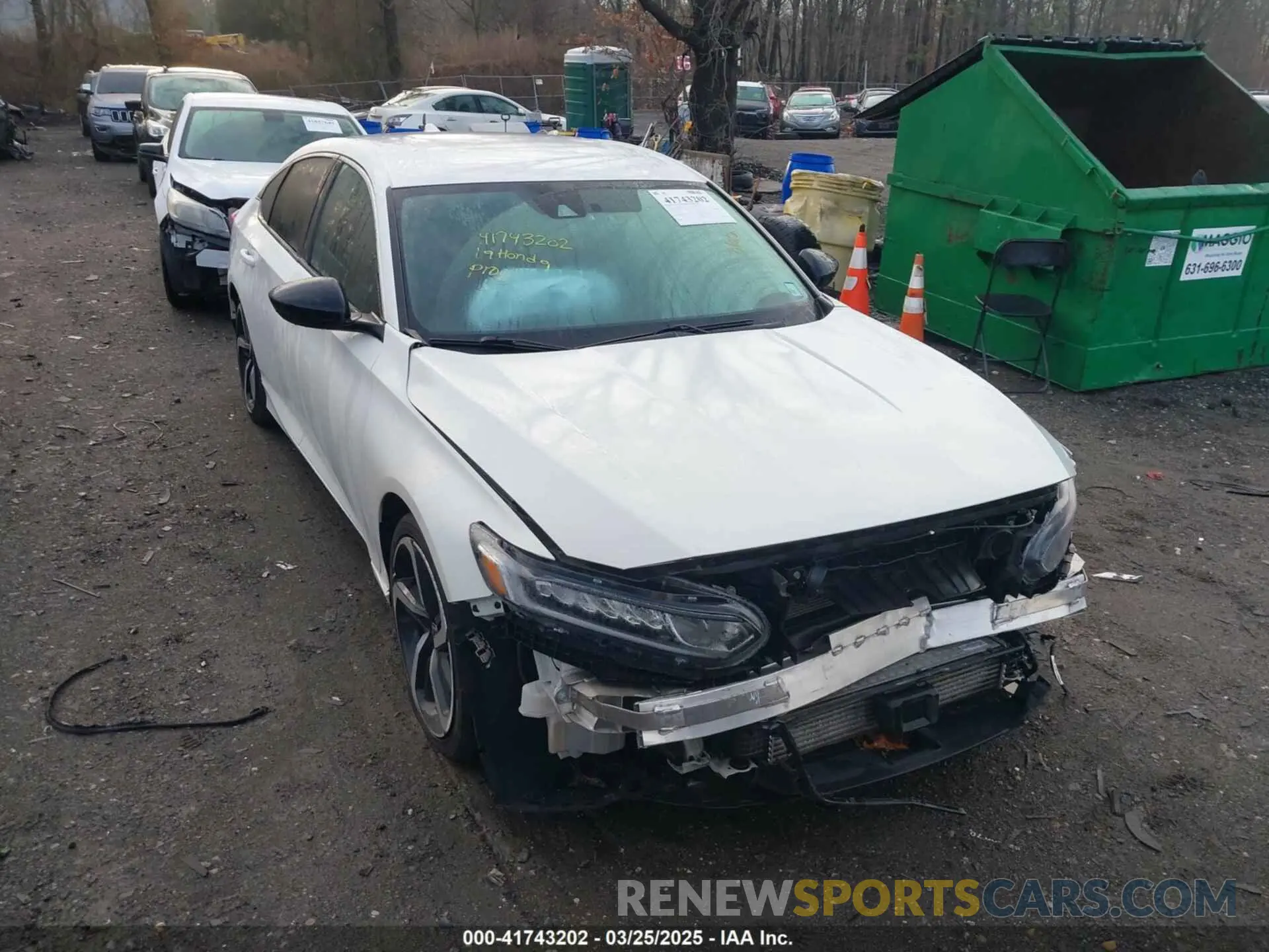 6 Photograph of a damaged car 1HGCV1F32KA016804 HONDA ACCORD 2019