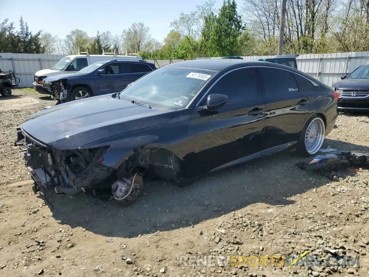 1 Photograph of a damaged car 1HGCV1F32KA035238 HONDA ACCORD 2019
