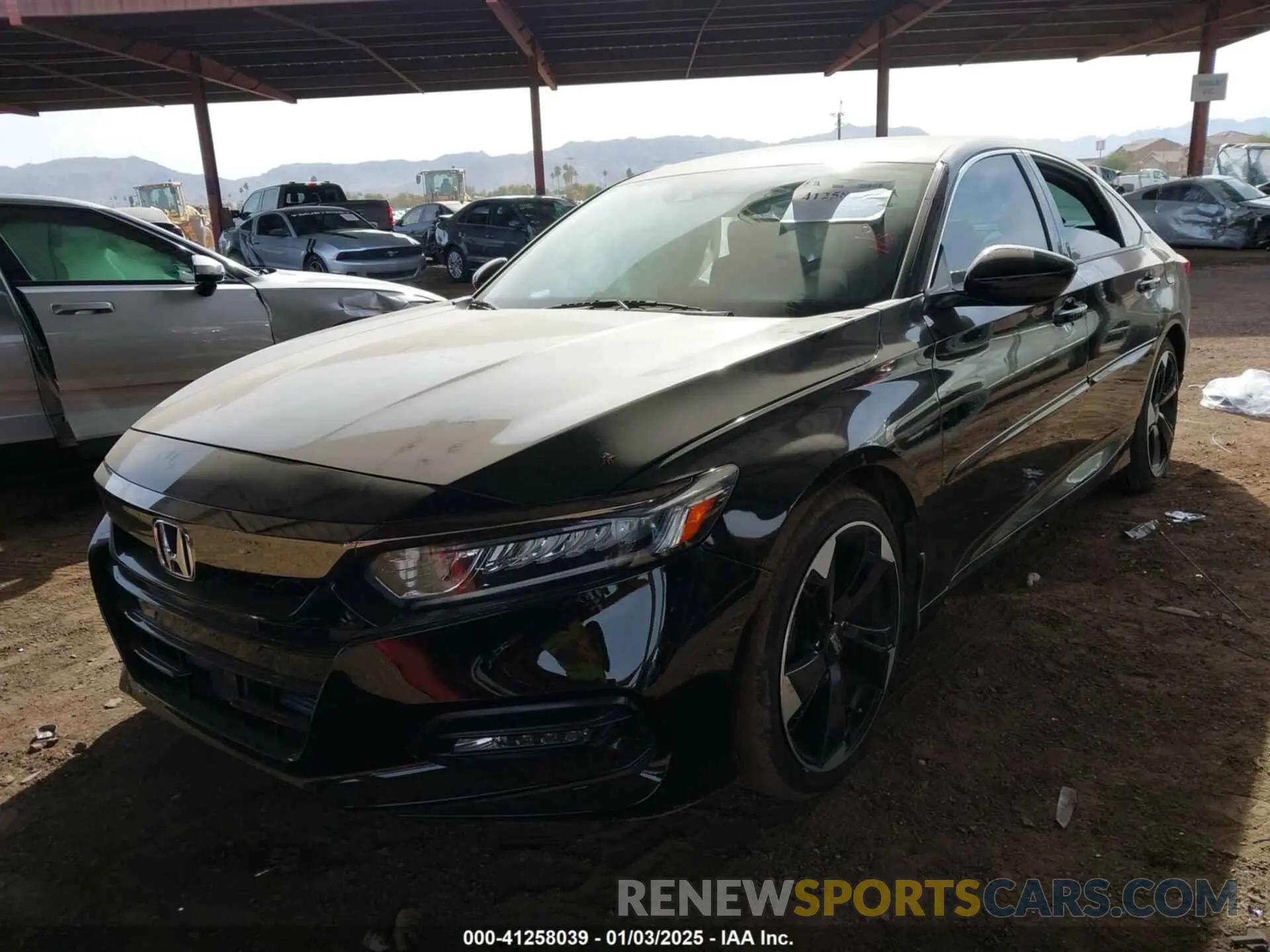 2 Photograph of a damaged car 1HGCV1F32KA042349 HONDA ACCORD 2019