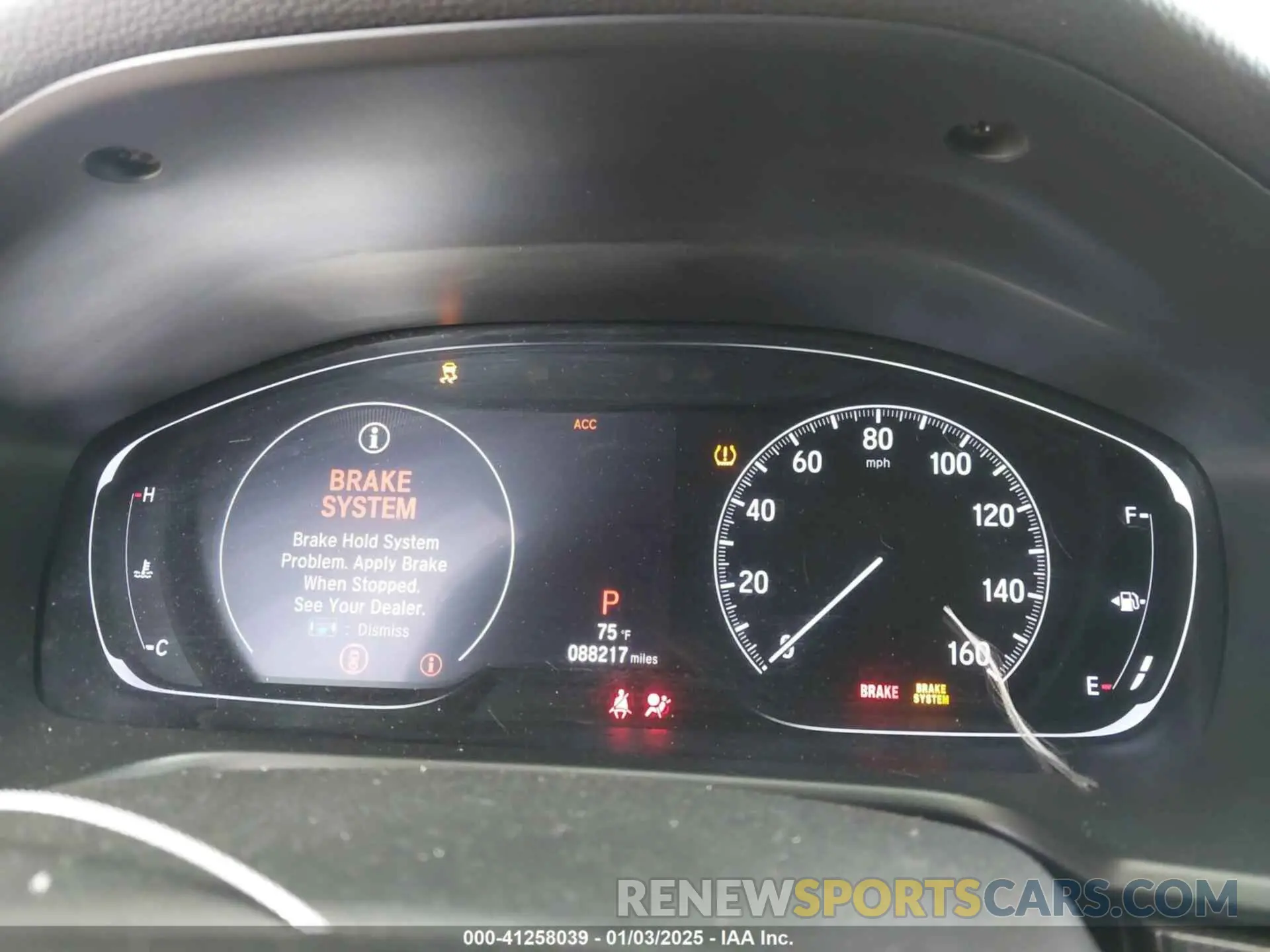 7 Photograph of a damaged car 1HGCV1F32KA042349 HONDA ACCORD 2019
