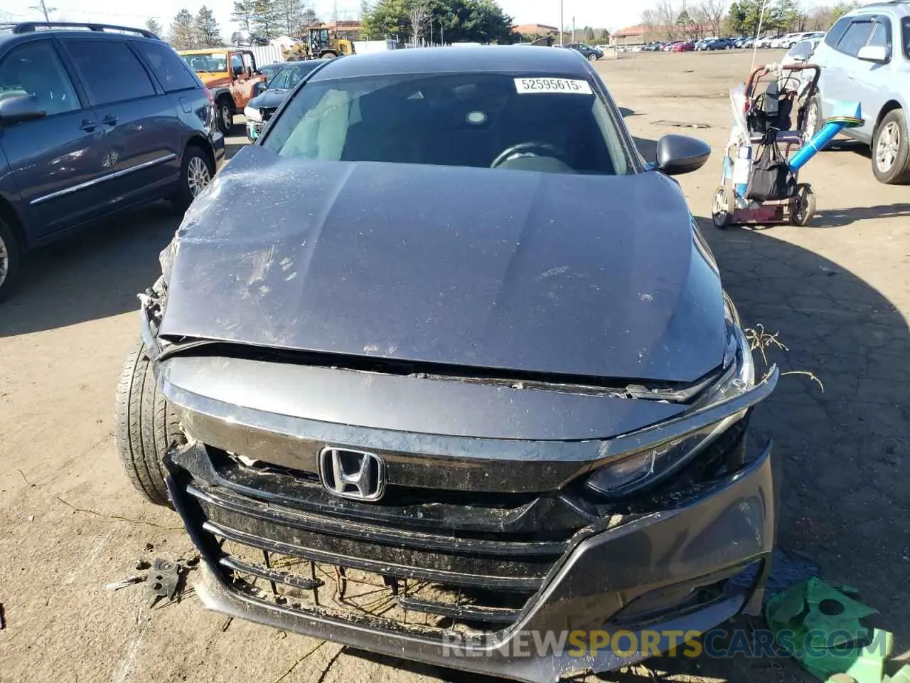 5 Photograph of a damaged car 1HGCV1F32KA048183 HONDA ACCORD 2019