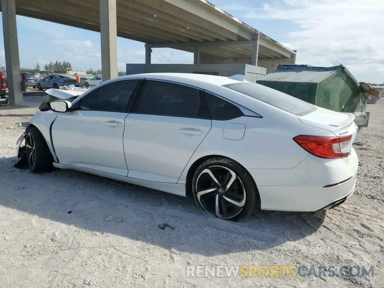 2 Photograph of a damaged car 1HGCV1F32KA055375 HONDA ACCORD 2019