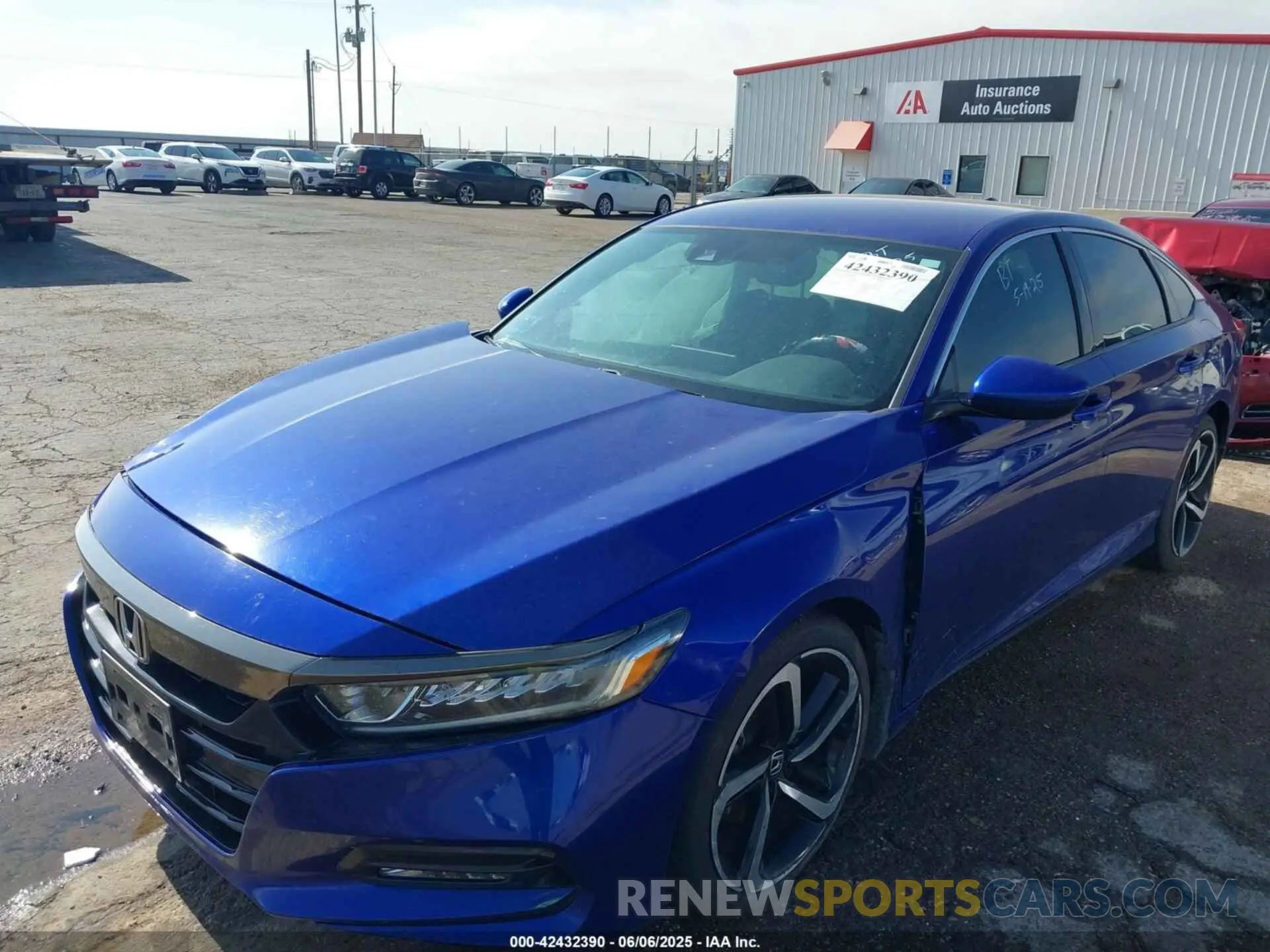 2 Photograph of a damaged car 1HGCV1F32KA055635 HONDA ACCORD 2019