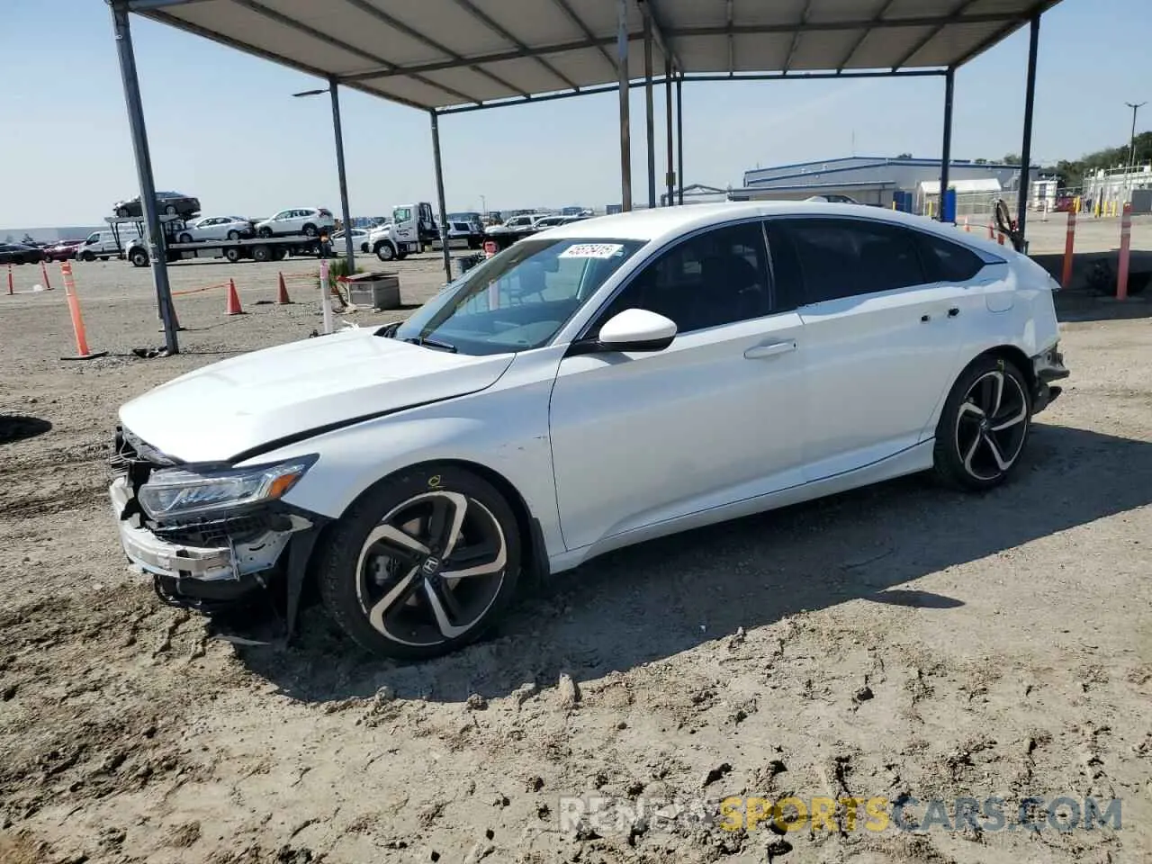 1 Photograph of a damaged car 1HGCV1F32KA062231 HONDA ACCORD 2019