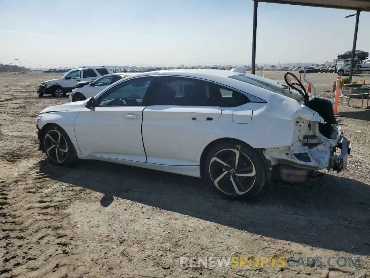 2 Photograph of a damaged car 1HGCV1F32KA062231 HONDA ACCORD 2019