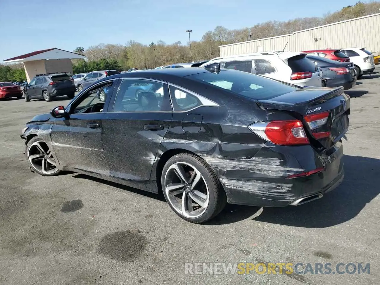 2 Photograph of a damaged car 1HGCV1F32KA078932 HONDA ACCORD 2019
