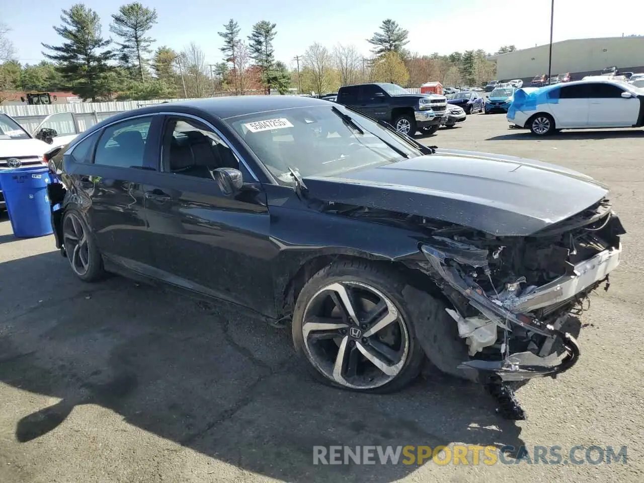 4 Photograph of a damaged car 1HGCV1F32KA078932 HONDA ACCORD 2019