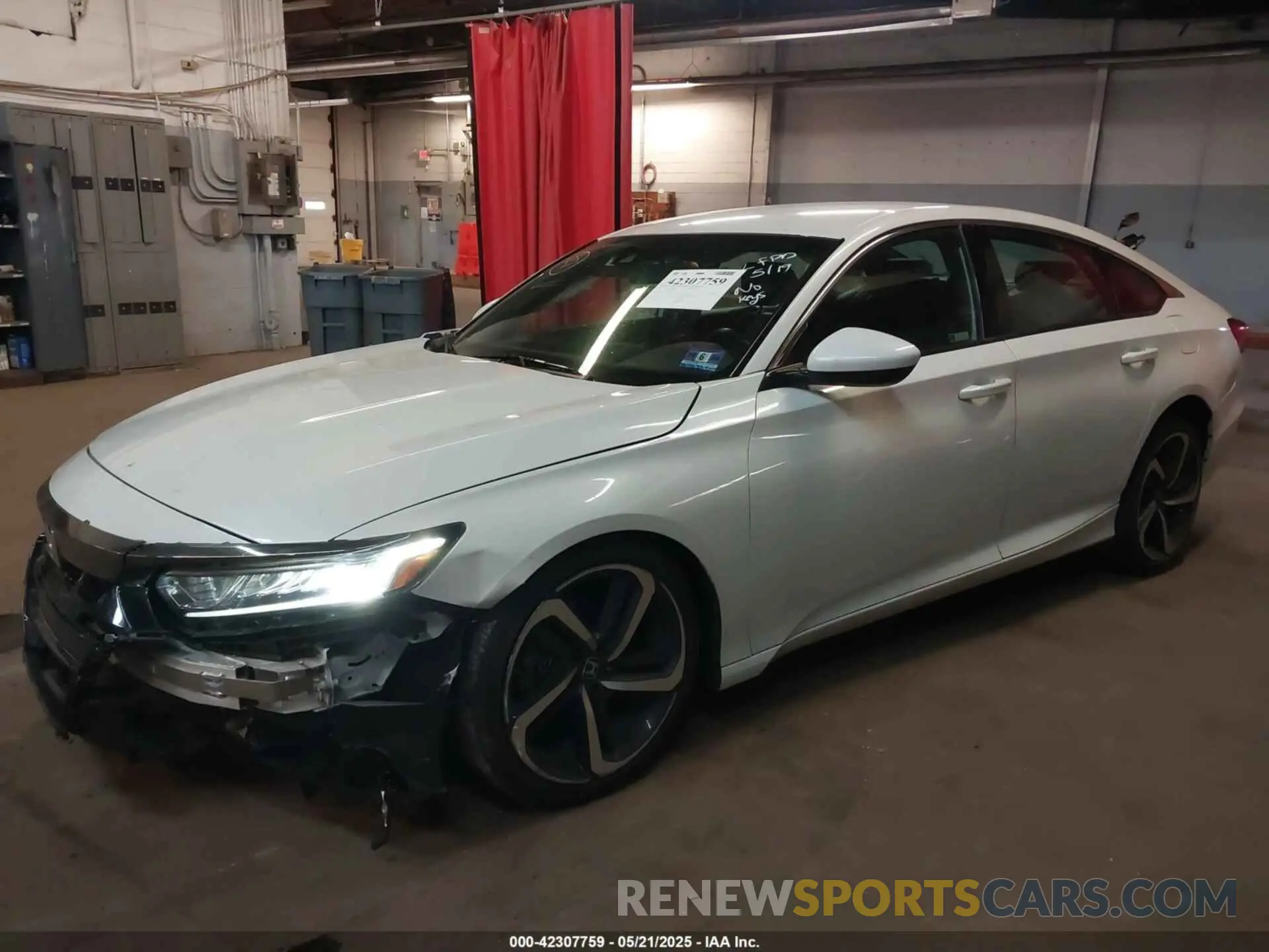 2 Photograph of a damaged car 1HGCV1F32KA093334 HONDA ACCORD 2019