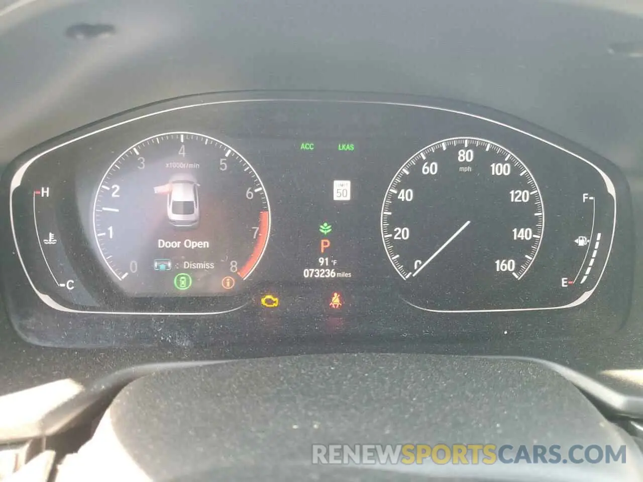 9 Photograph of a damaged car 1HGCV1F32KA124677 HONDA ACCORD 2019
